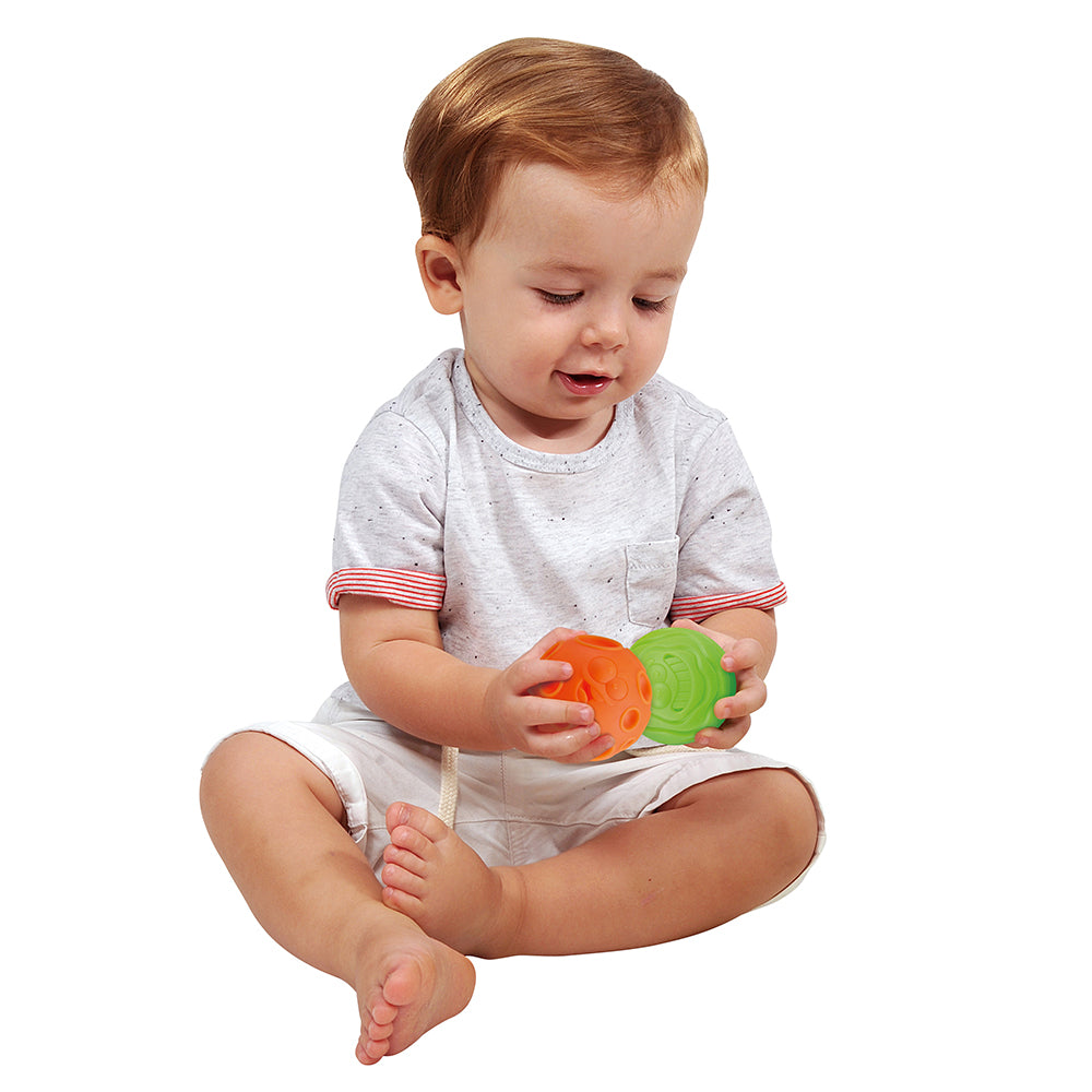 Playgo Toys Stacker, Blocks & Squishies Trio