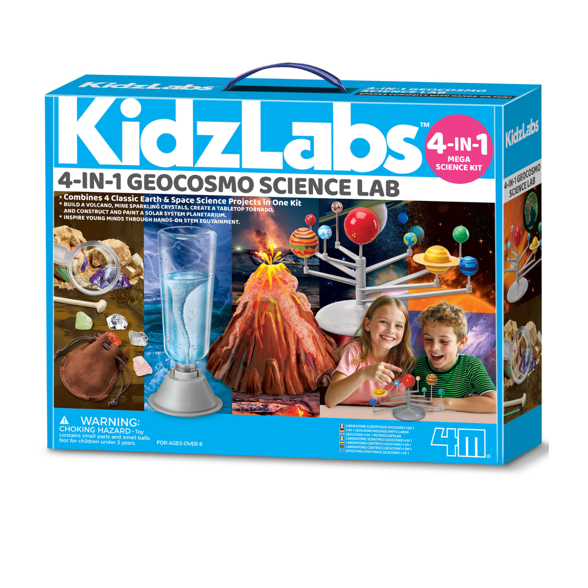 4M KidzLabs 4 In 1 Geocosmo Science Lab