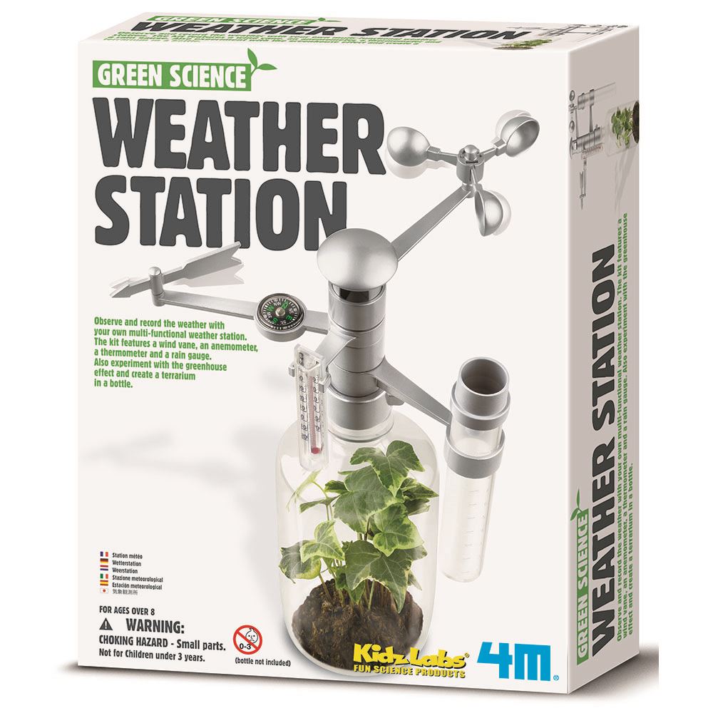 4M Green Science Weather Station - Toyworld Australia