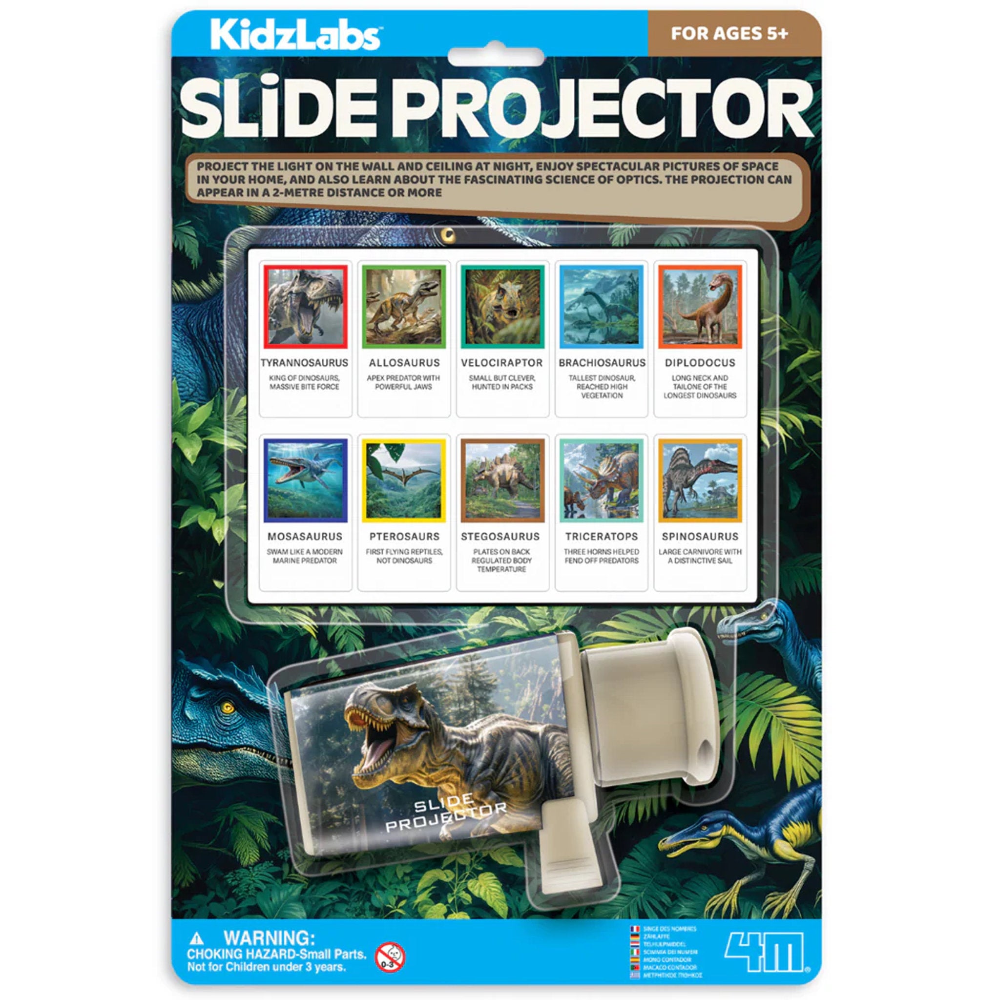 4M Dinosaur Slide Projector