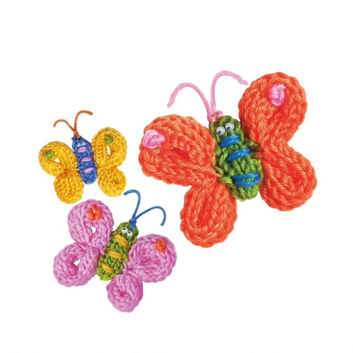 4M Little Craft French Knit Butterfly Kit