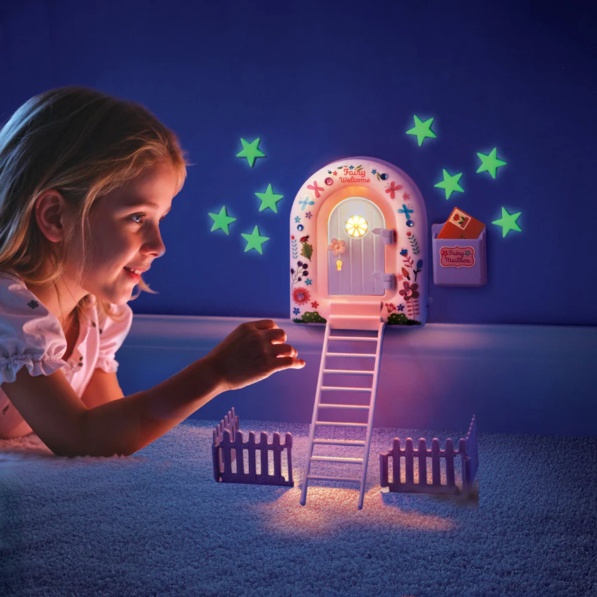 4M KidzMaker Light-Up Fairy Door