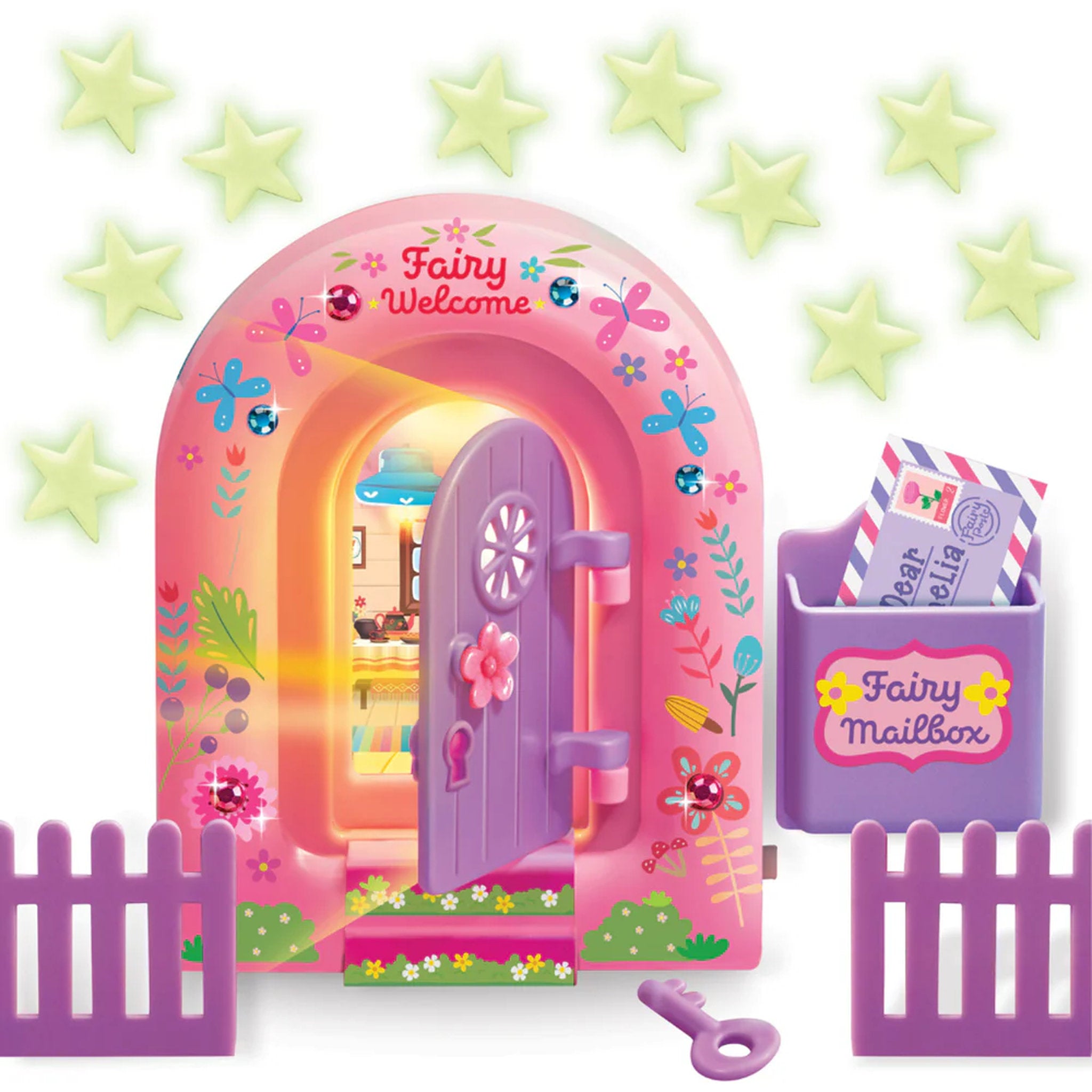 4M KidzMaker Light-Up Fairy Door
