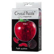 3D Red Apple Crystal Puzzle
