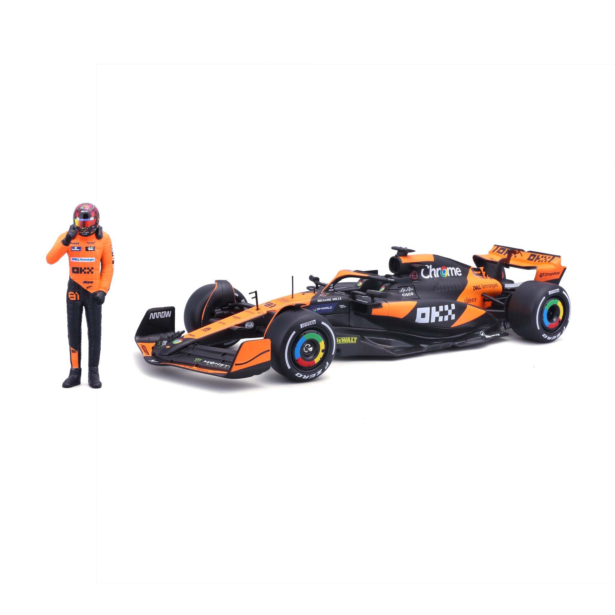 Bburago F1 1/24 Mclaren MCL38 2024 - #81 Piastri