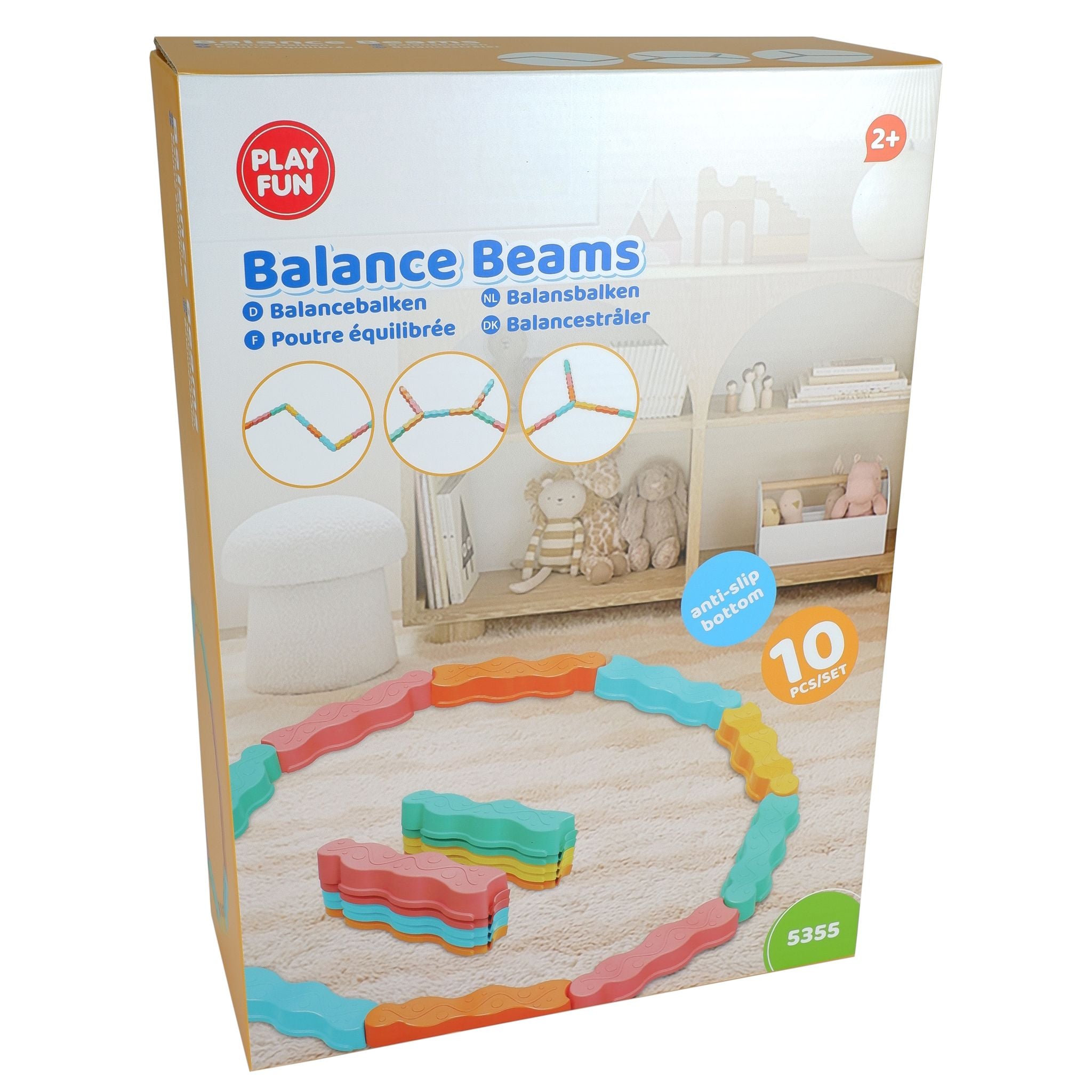 Play Fun Balance Beams 10 Piece Set