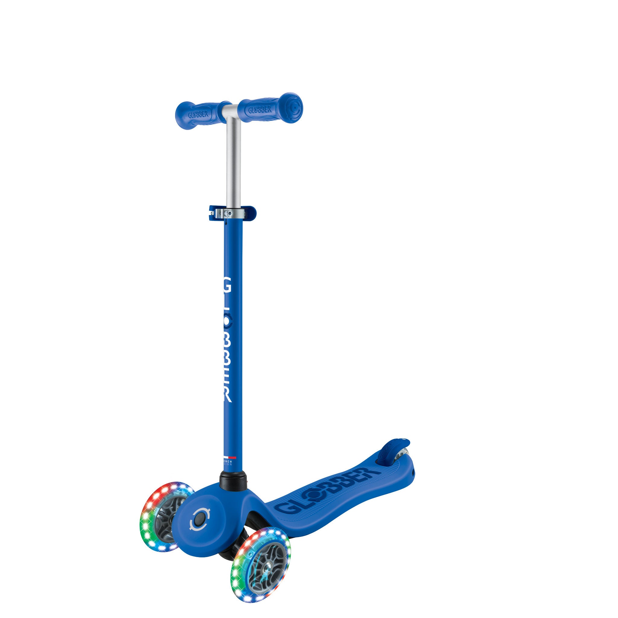 Globber Go-Up Sporty Scooter Light-Up - Navy Blue