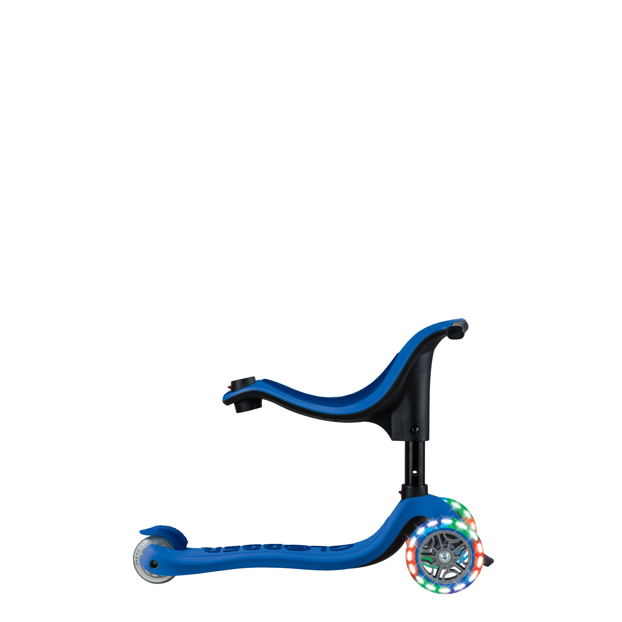 Globber Go-Up Sporty Scooter Light-Up - Navy Blue