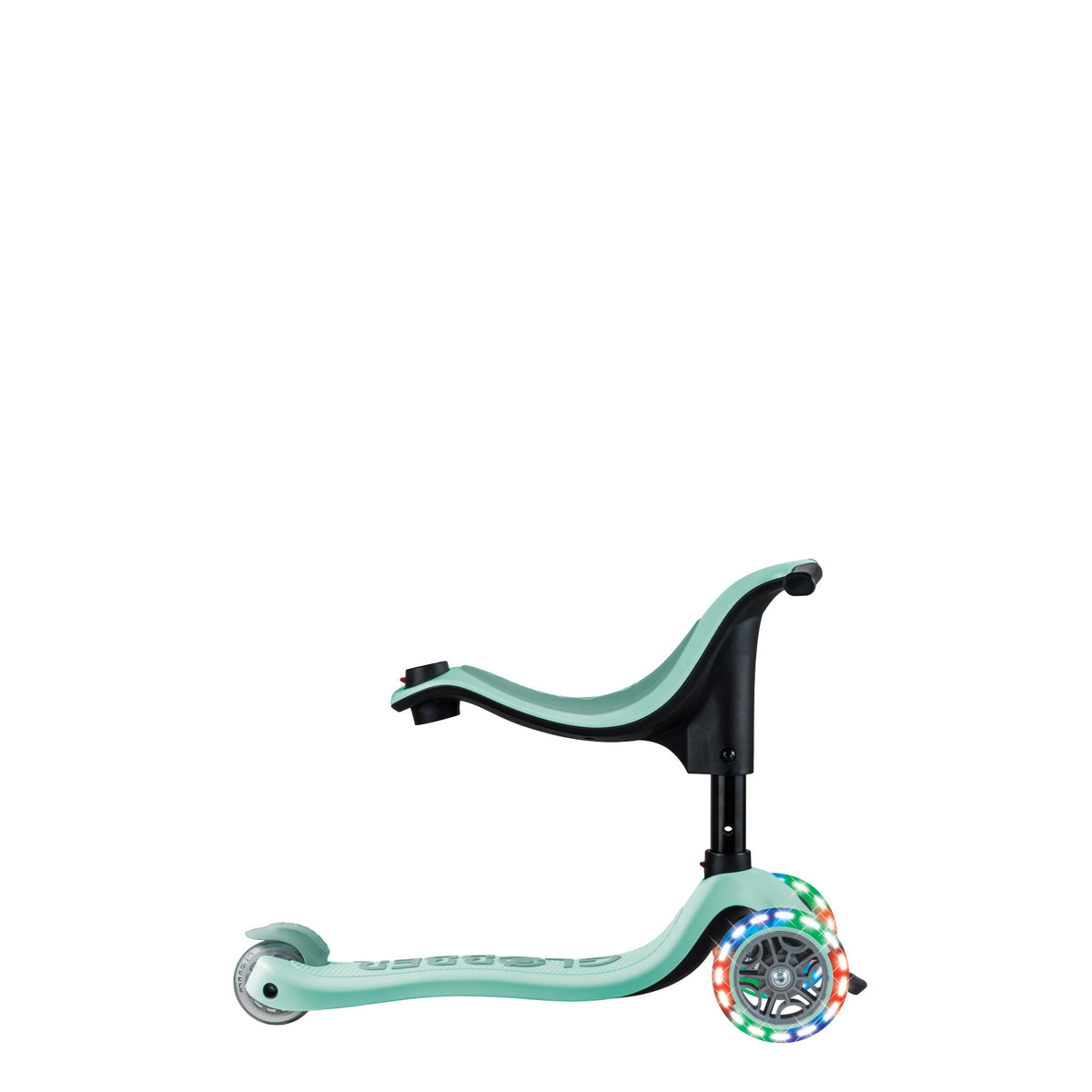 Globber Go Up Sporty Lights 360 Scooter - Mint/Pistachio