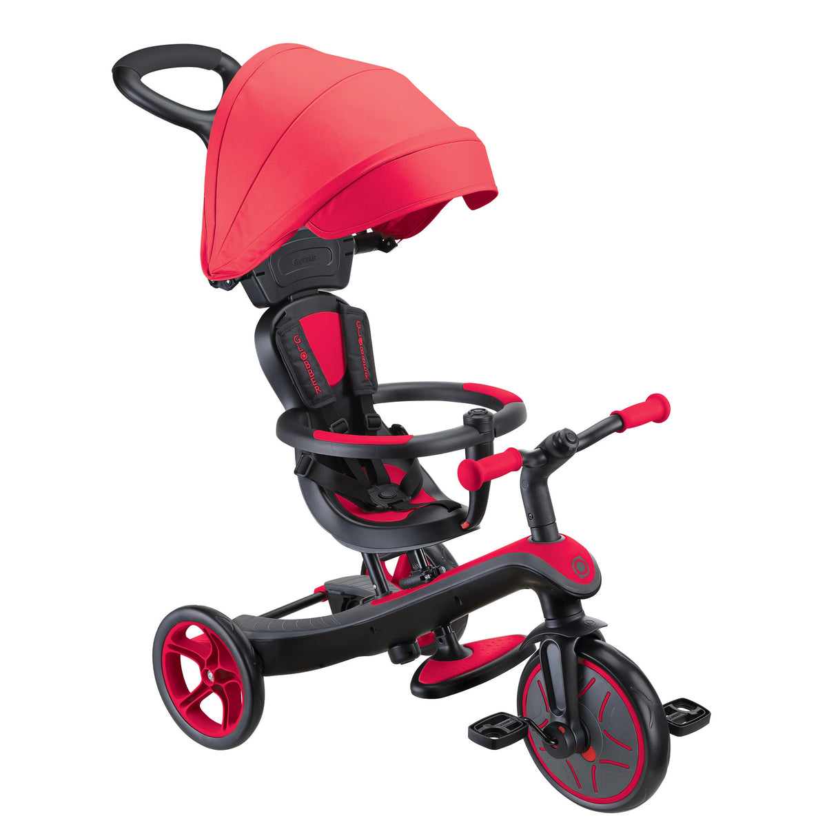 Globber Explorer Trike 4 In 1 - Red