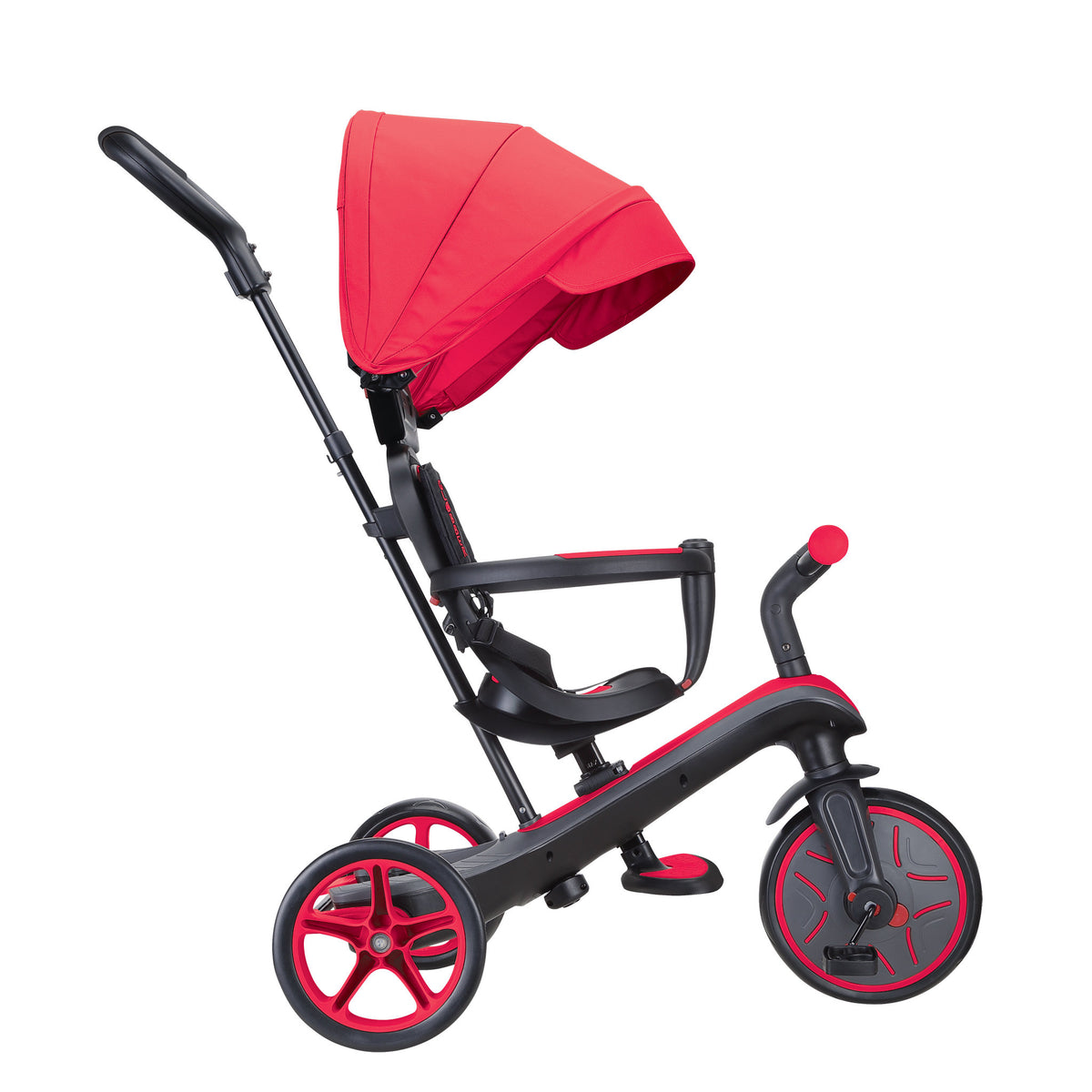 Globber Explorer Trike 4 In 1 - Red