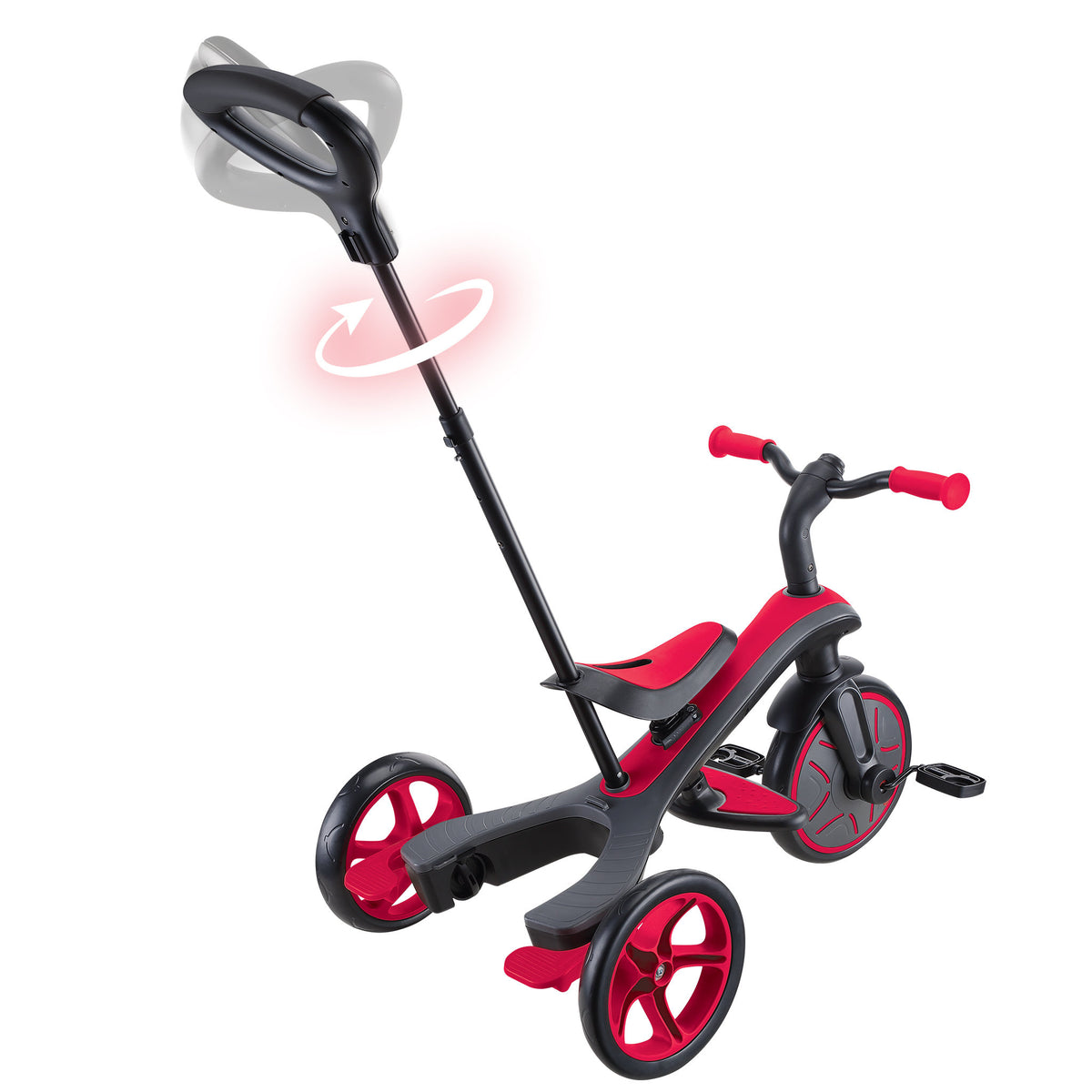 Globber Explorer Trike 4 In 1 - Red