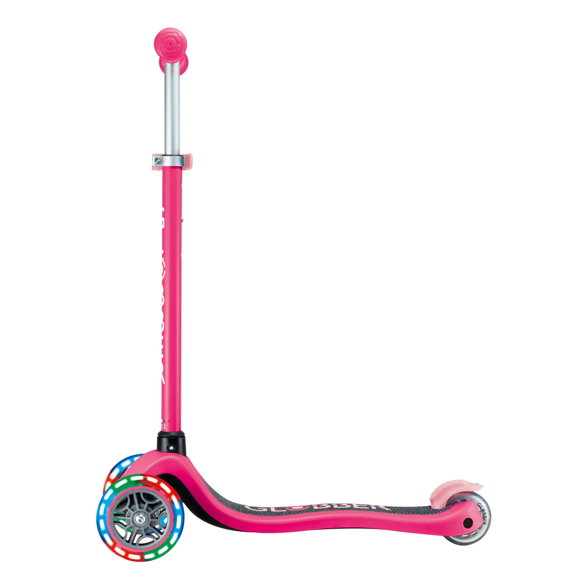 Globber Primo Light Up Scooter - Fuchsia
