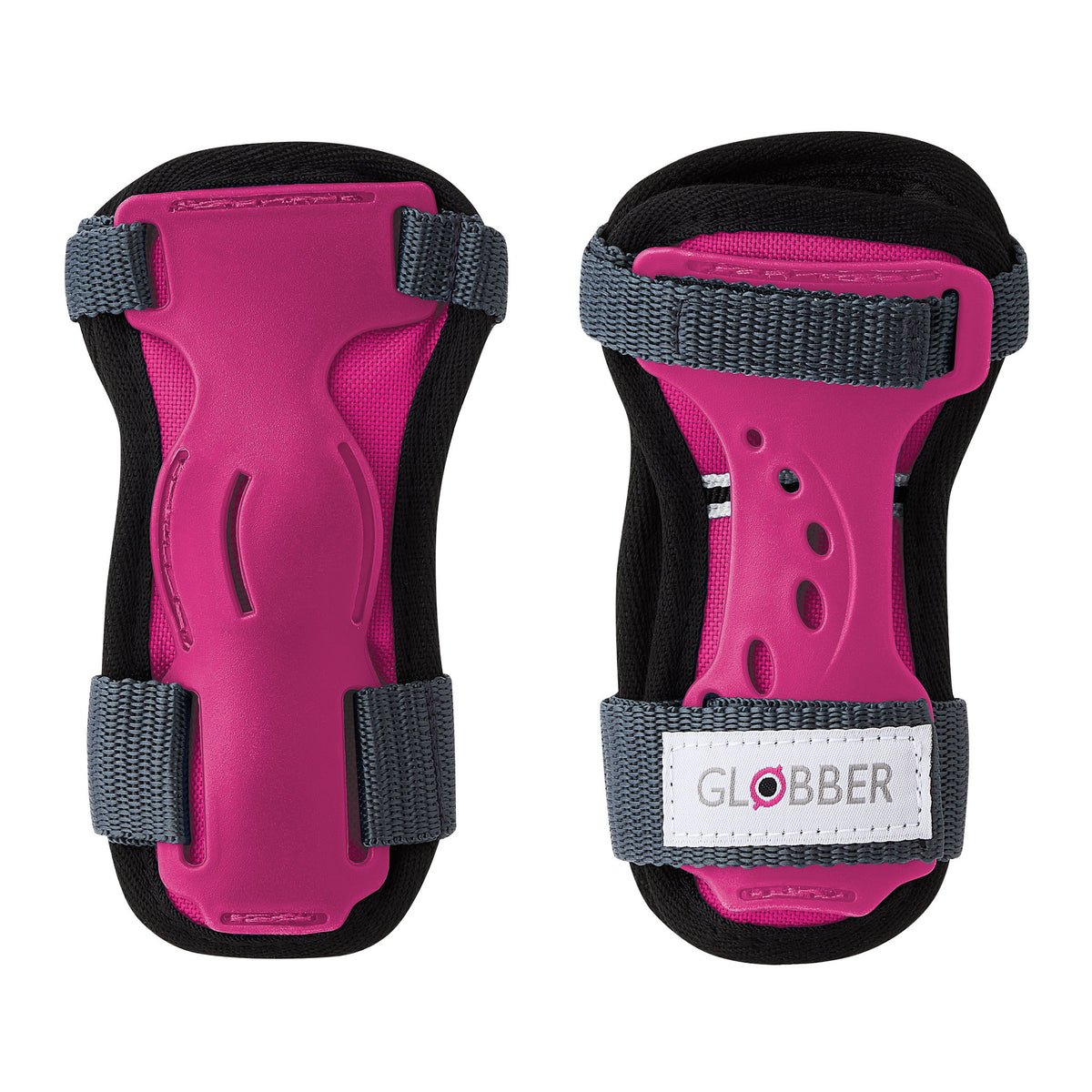 Globber Junior Protective Pad Set - Fuchsia Pink XXS