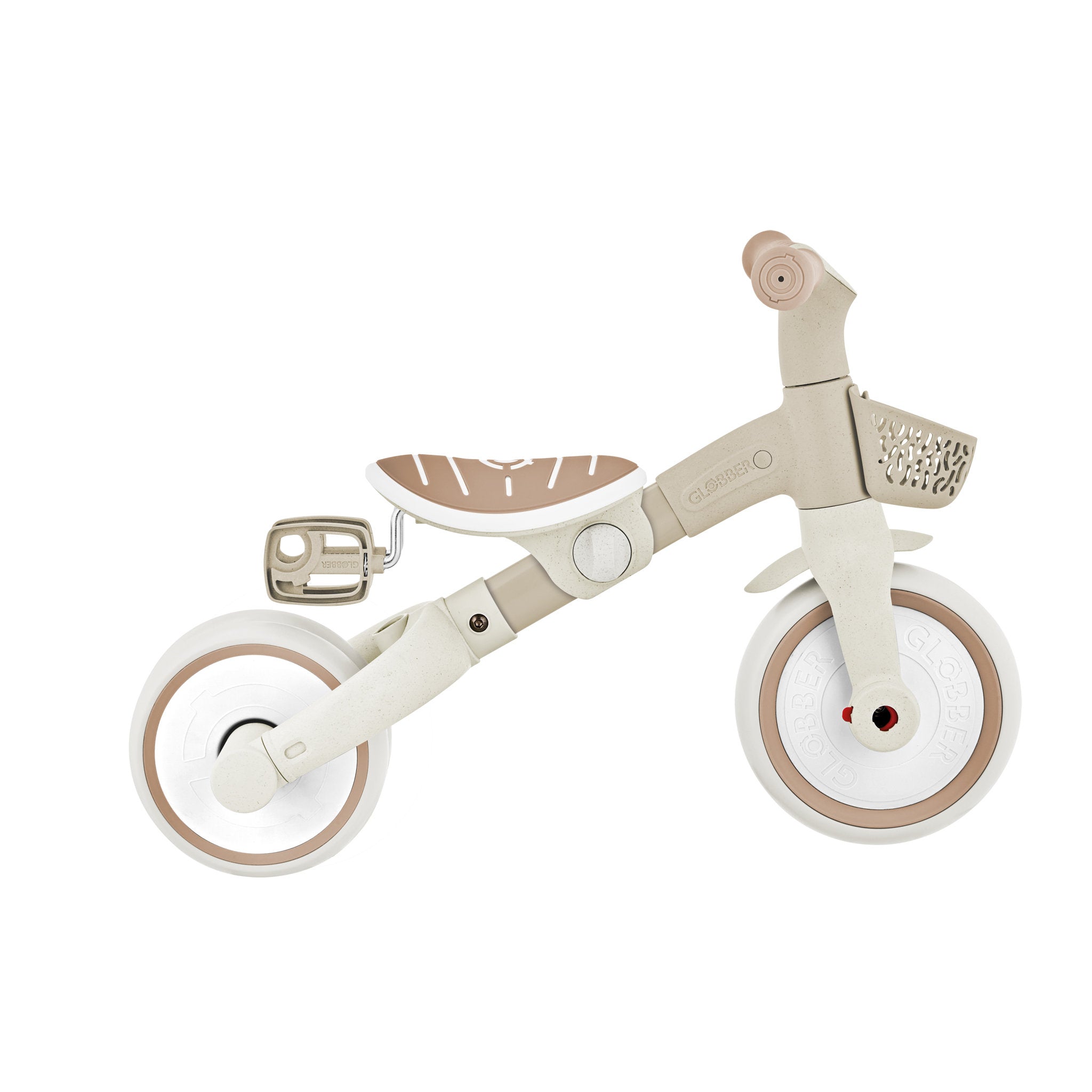 Globber Learning Trike 3 In 1 Plus Ecologic - Coconut