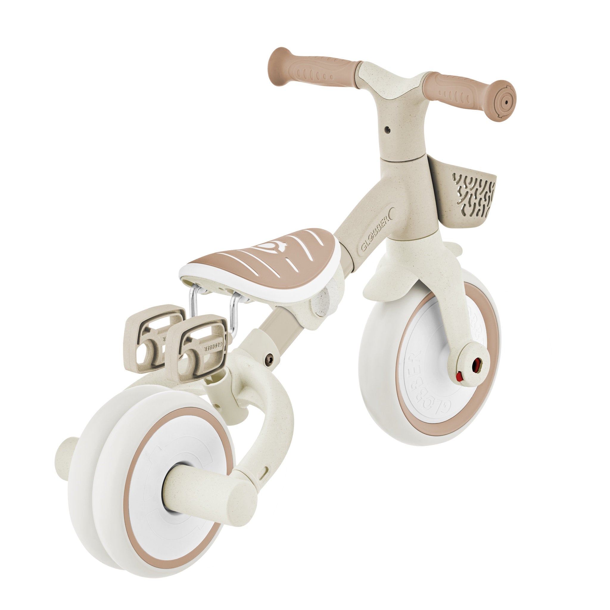 Globber Learning Trike 3 In 1 Plus Ecologic - Coconut