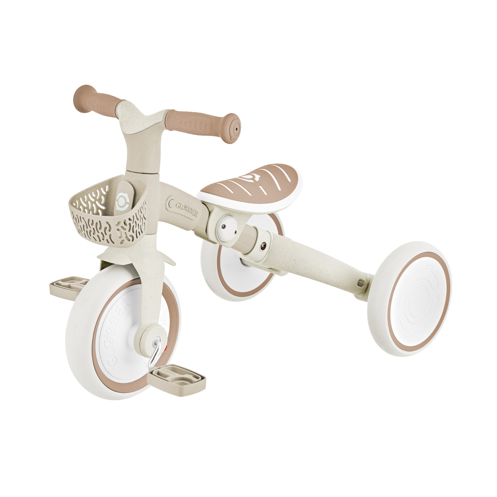 Globber Learning Trike 3 In 1 Plus Ecologic - Coconut