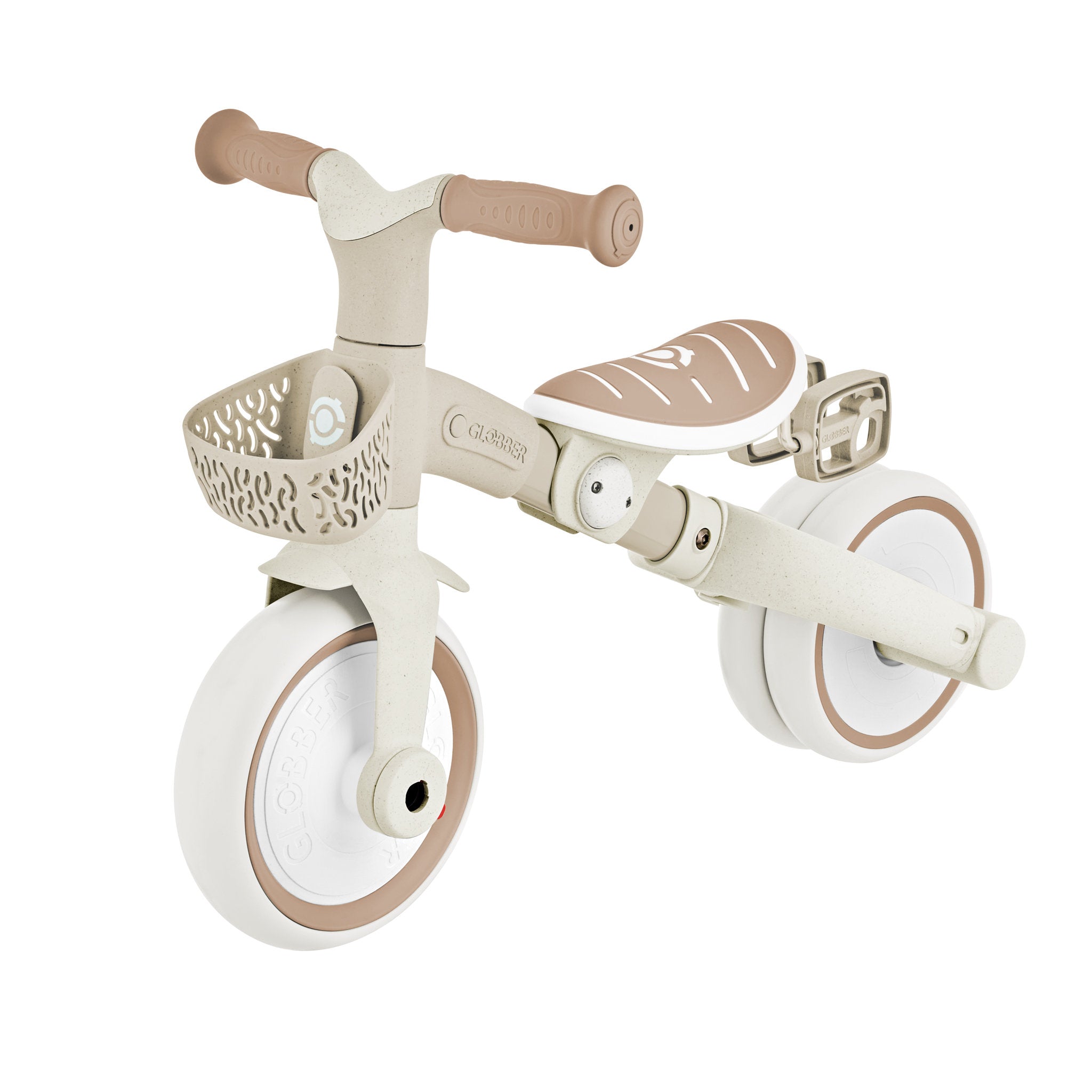 Globber Learning Trike 3 In 1 Plus Ecologic - Coconut