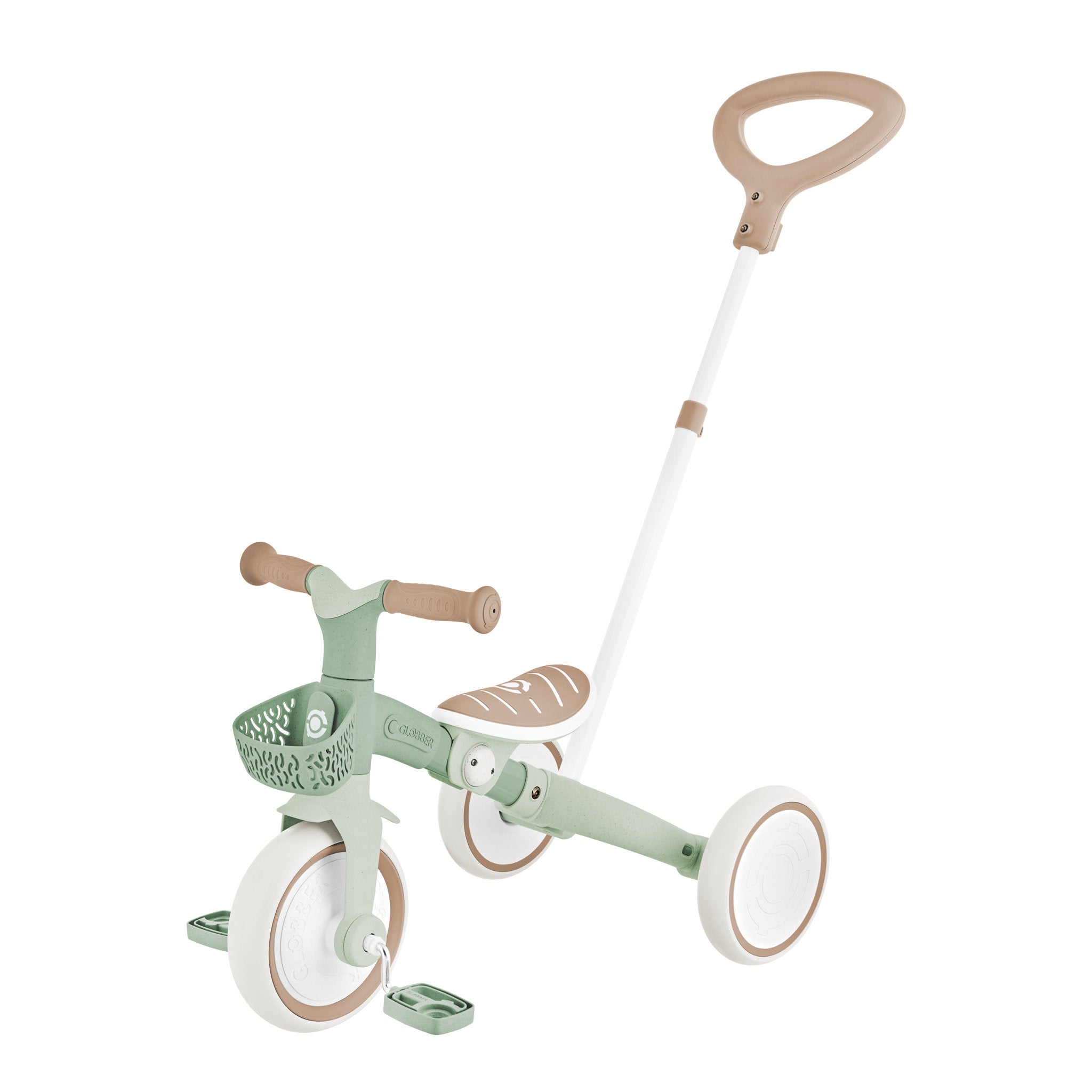 Globber Learning Trike 3 In 1 Plus Ecologic - Pistachio