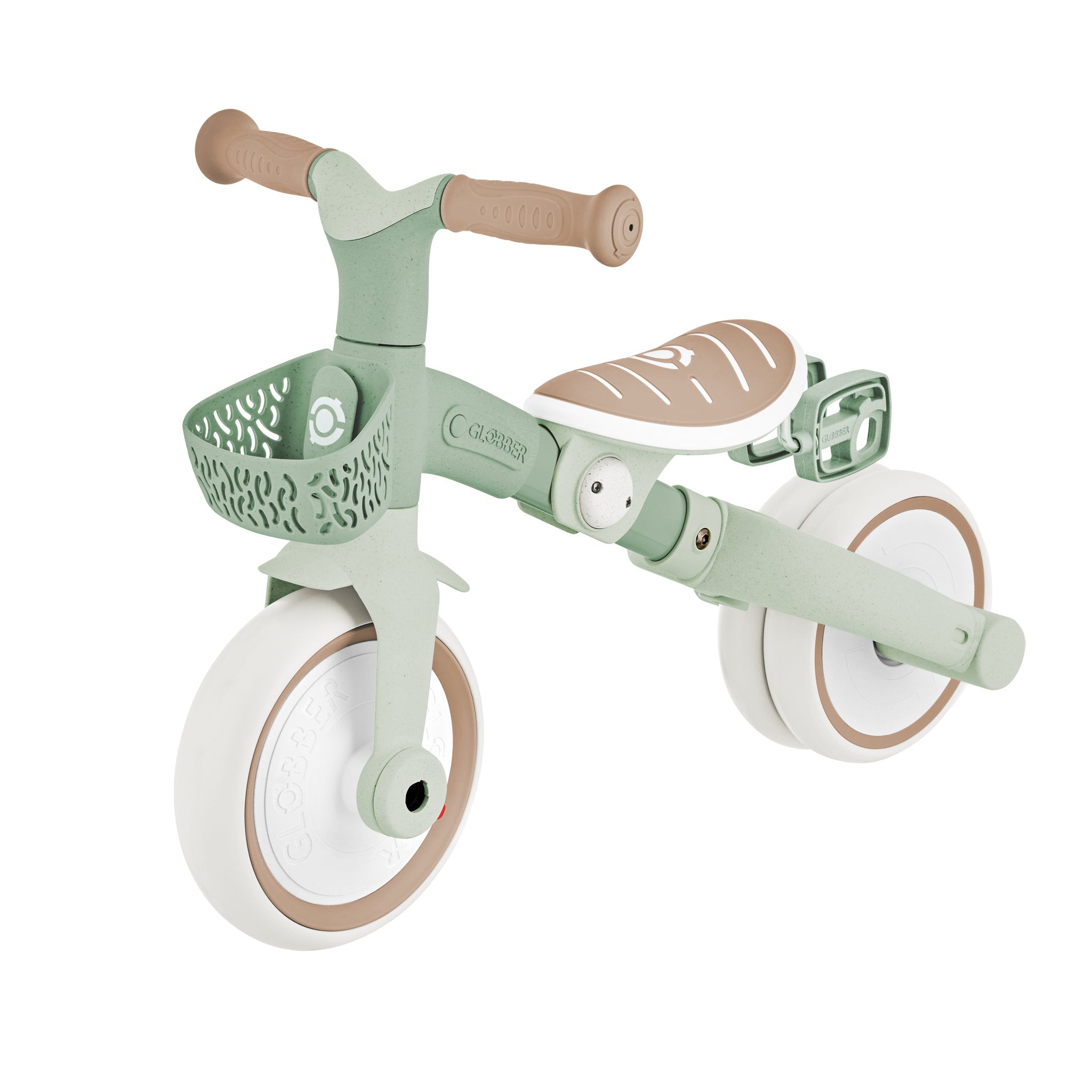 Globber Learning Trike 3 In 1 Plus Ecologic - Pistachio