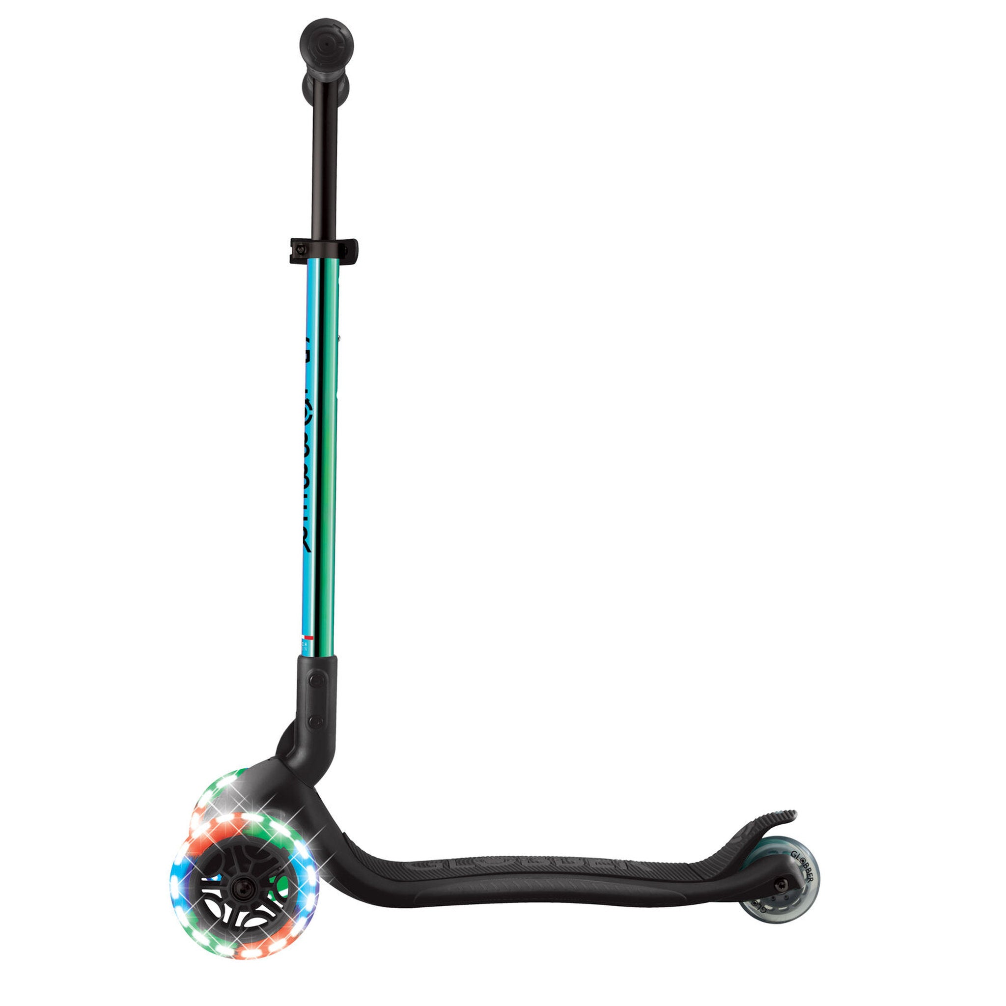 Globber Primo Foldable Lights Scooter - Neochrome