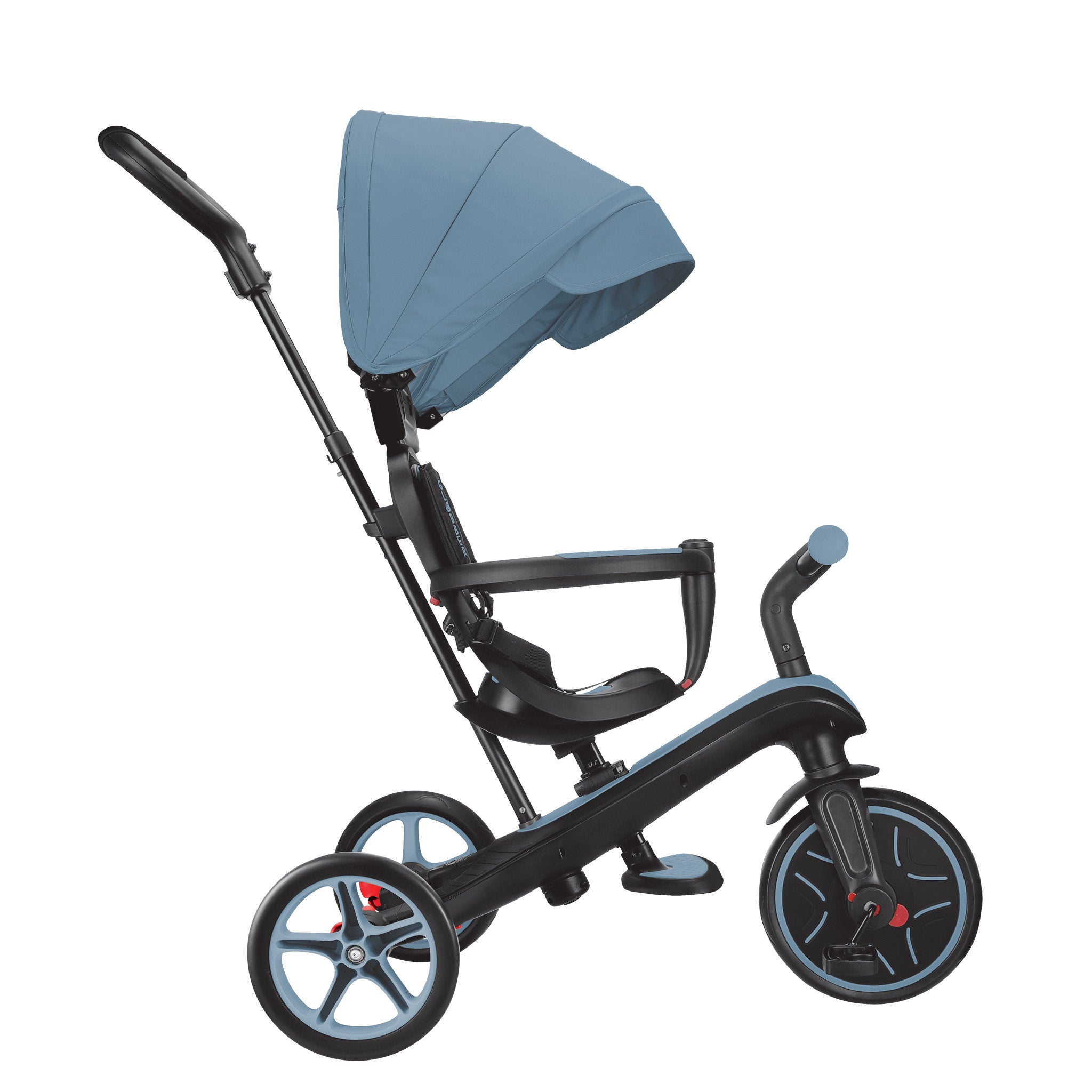Globber Explorer Trike 4 In 1 - Ash Blue