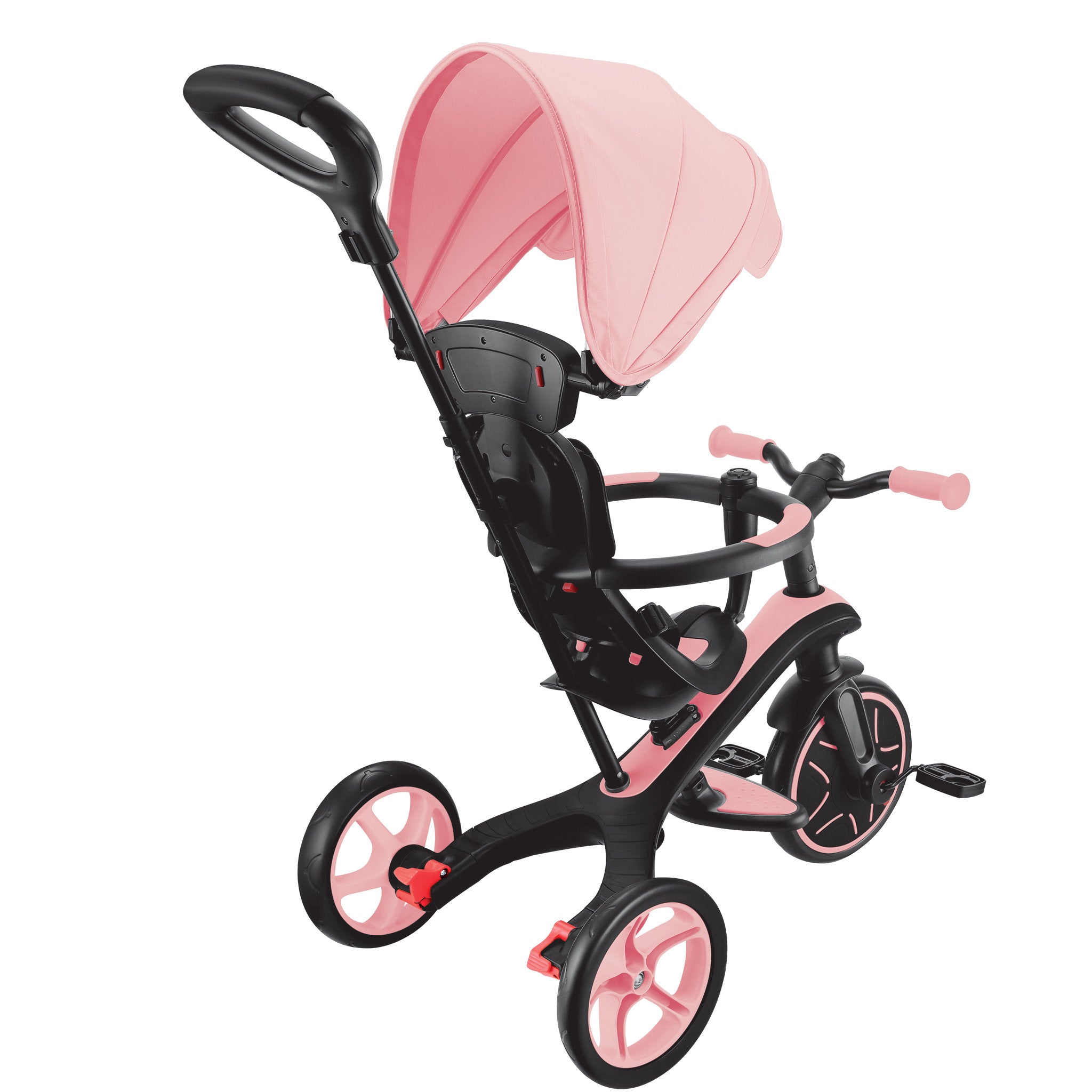 Globber Explorer Trike 4 In 1 Pink