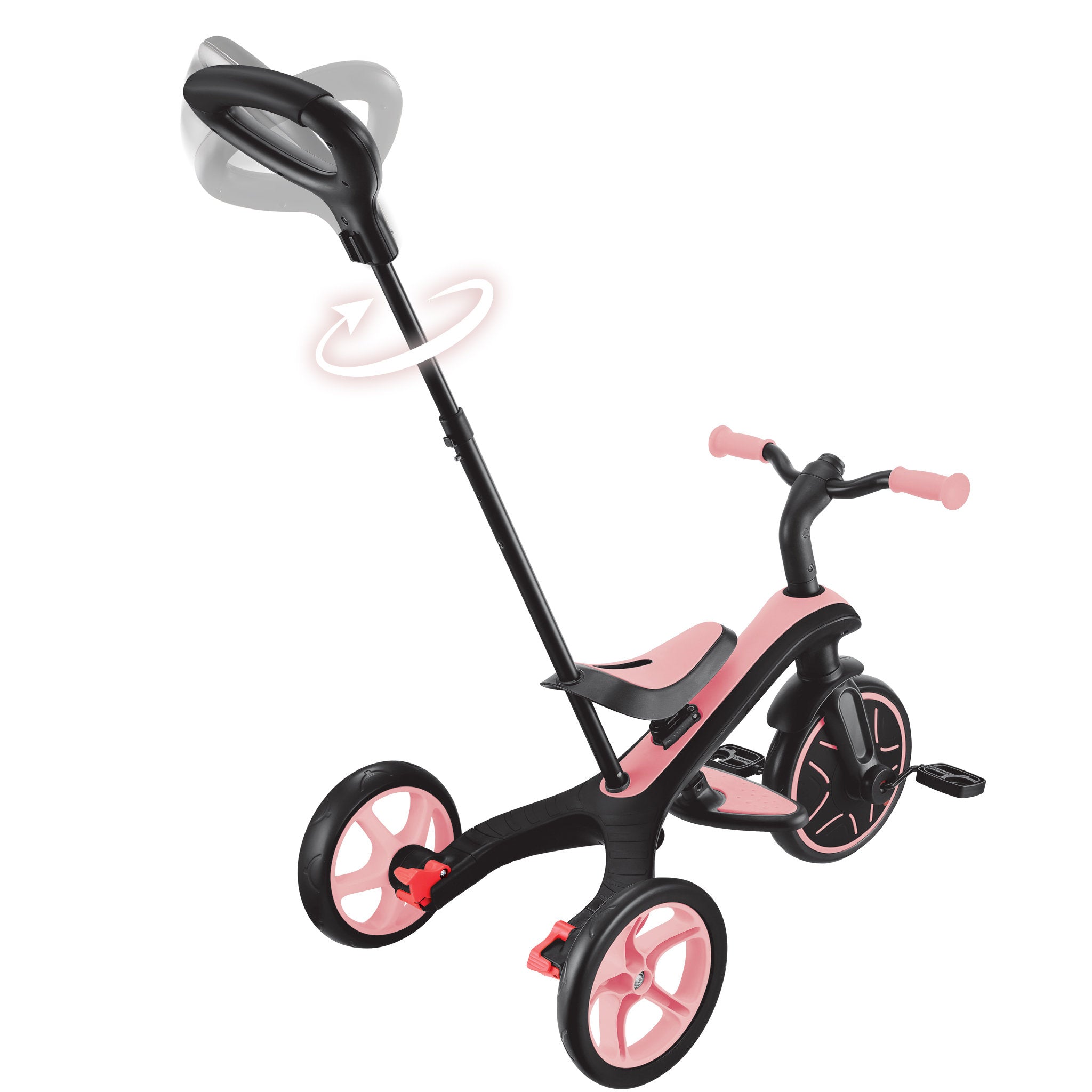 Globber Explorer Trike 4 In 1 Pink