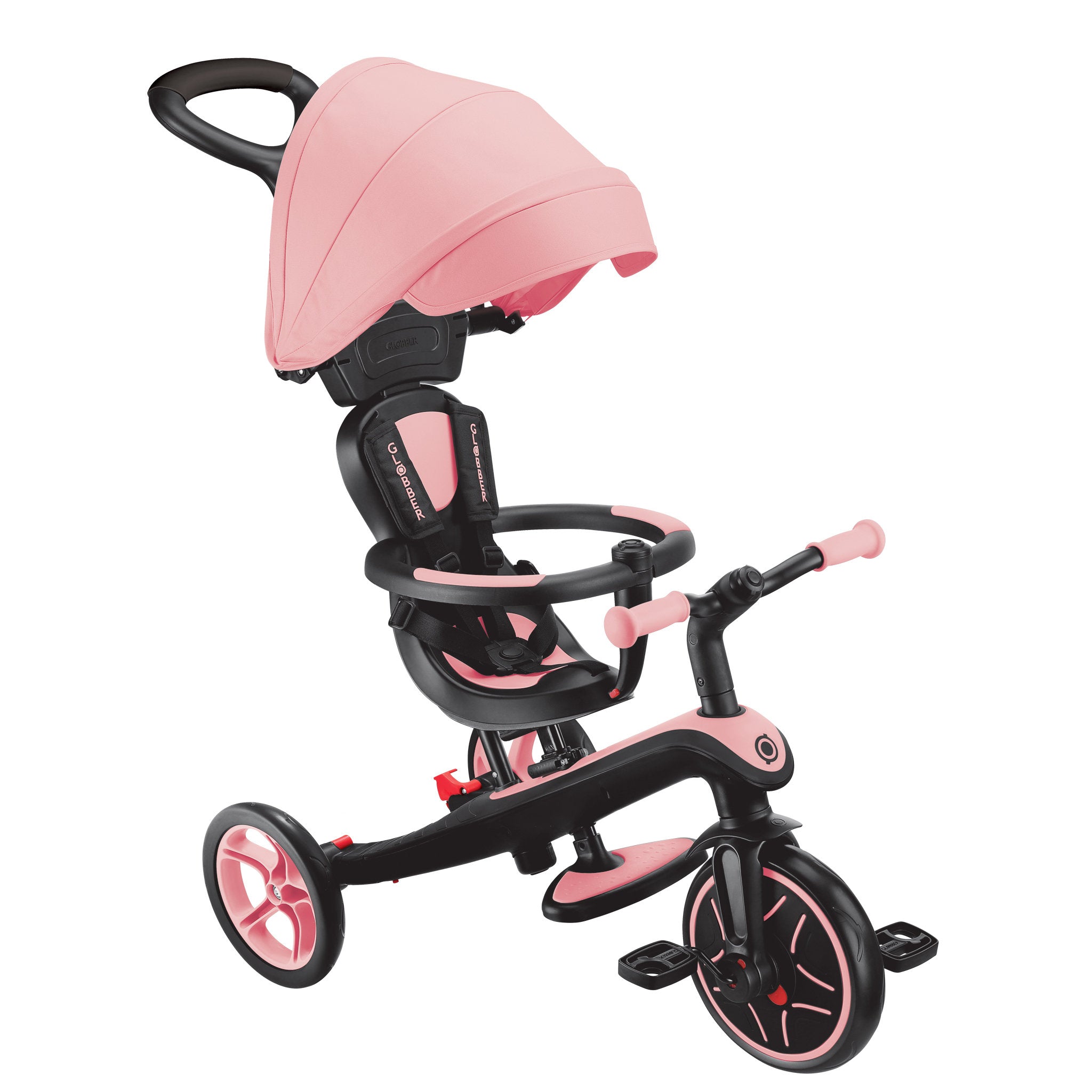 Globber Explorer Trike 4 In 1 Pink