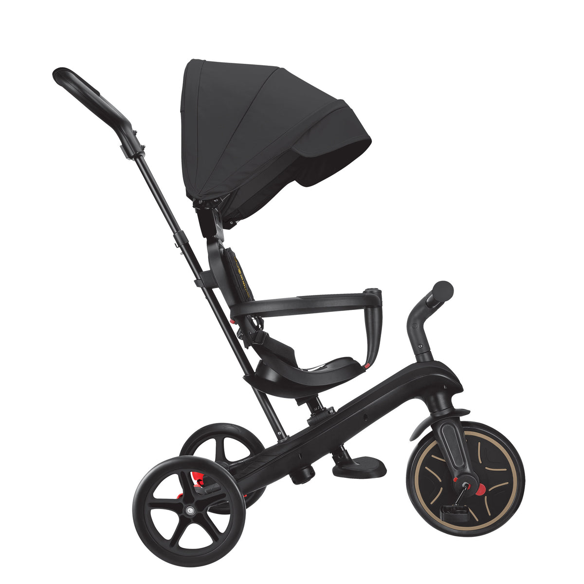 Globber Explorer Trike 4 In 1 - Black