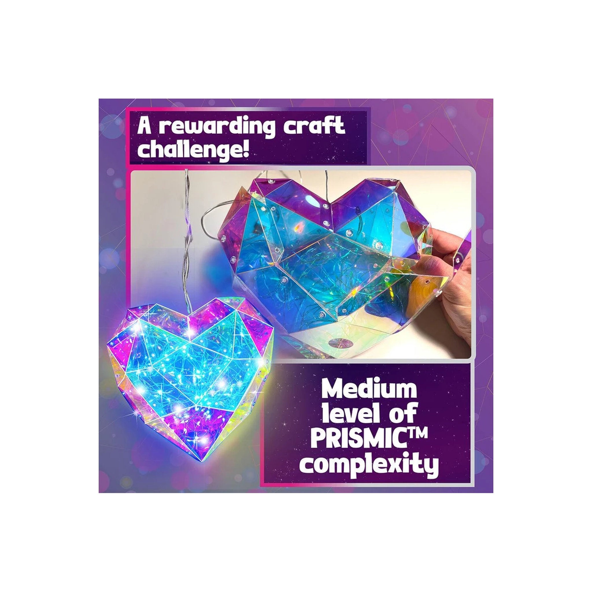 Prismic Hanging Heart 3D Puzzle