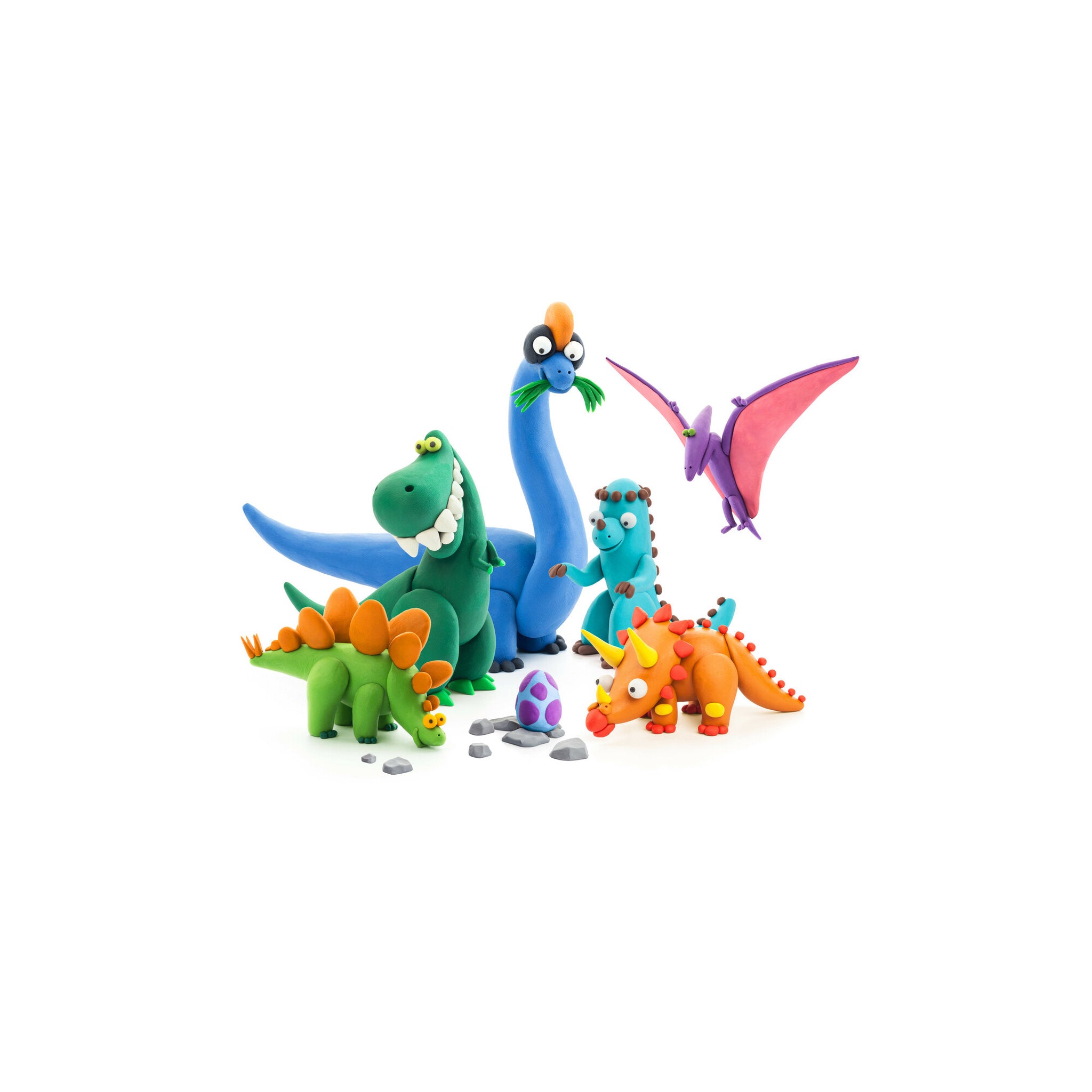 Hey Clay Dinos Set 15 Cans