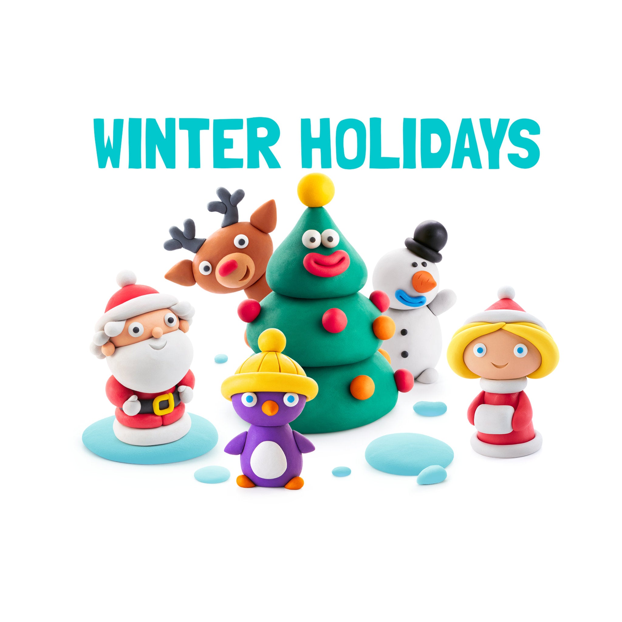 Hey Clay Winter Holidays Set 15 Cans