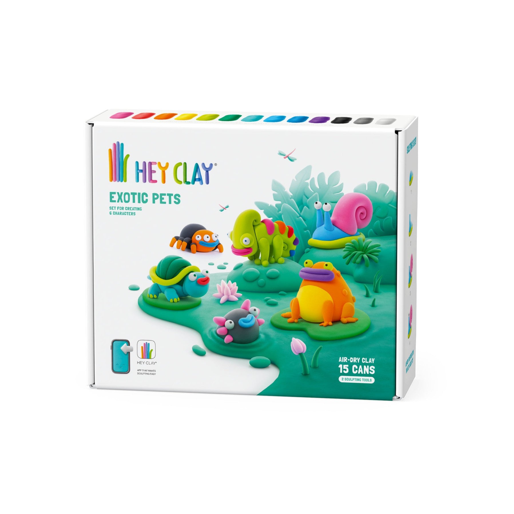 Hey Clay Exotic Pets Set 15 Cans
