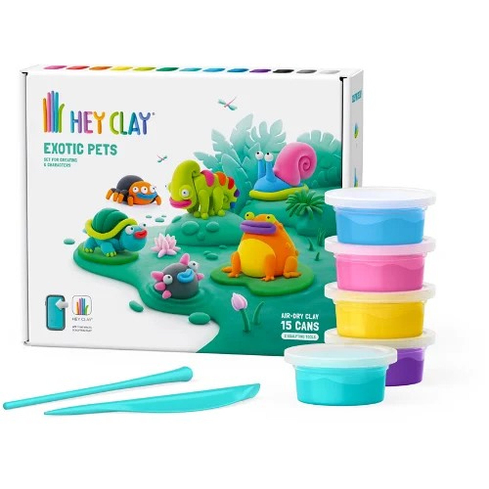 Hey Clay Exotic Pets Set 15 Cans