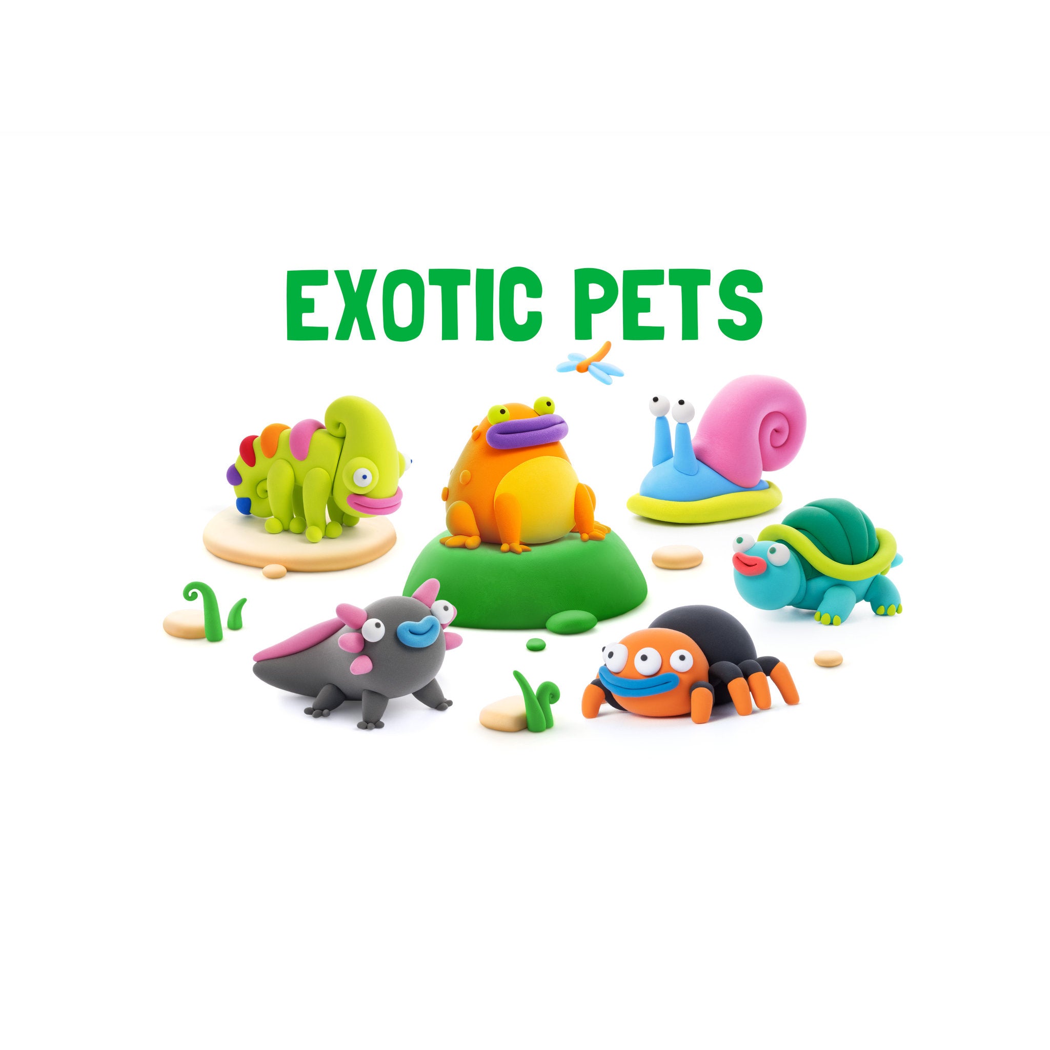 Hey Clay Exotic Pets Set 15 Cans