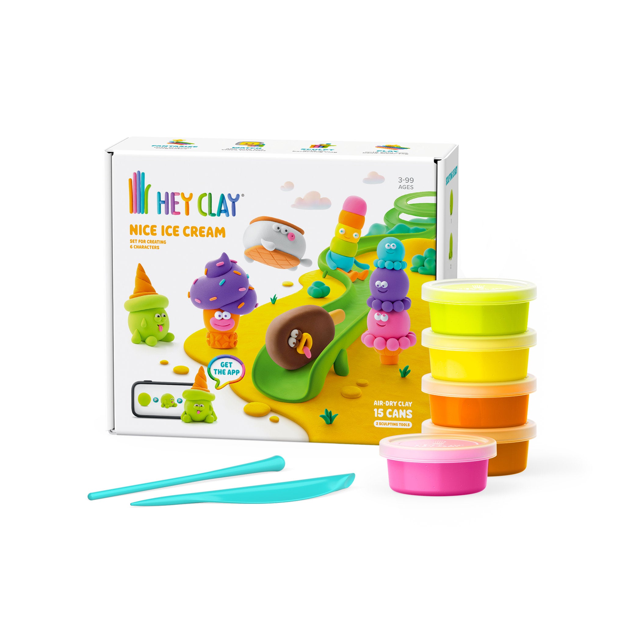 TOMY Hey Clay Nice Ice Cream Set