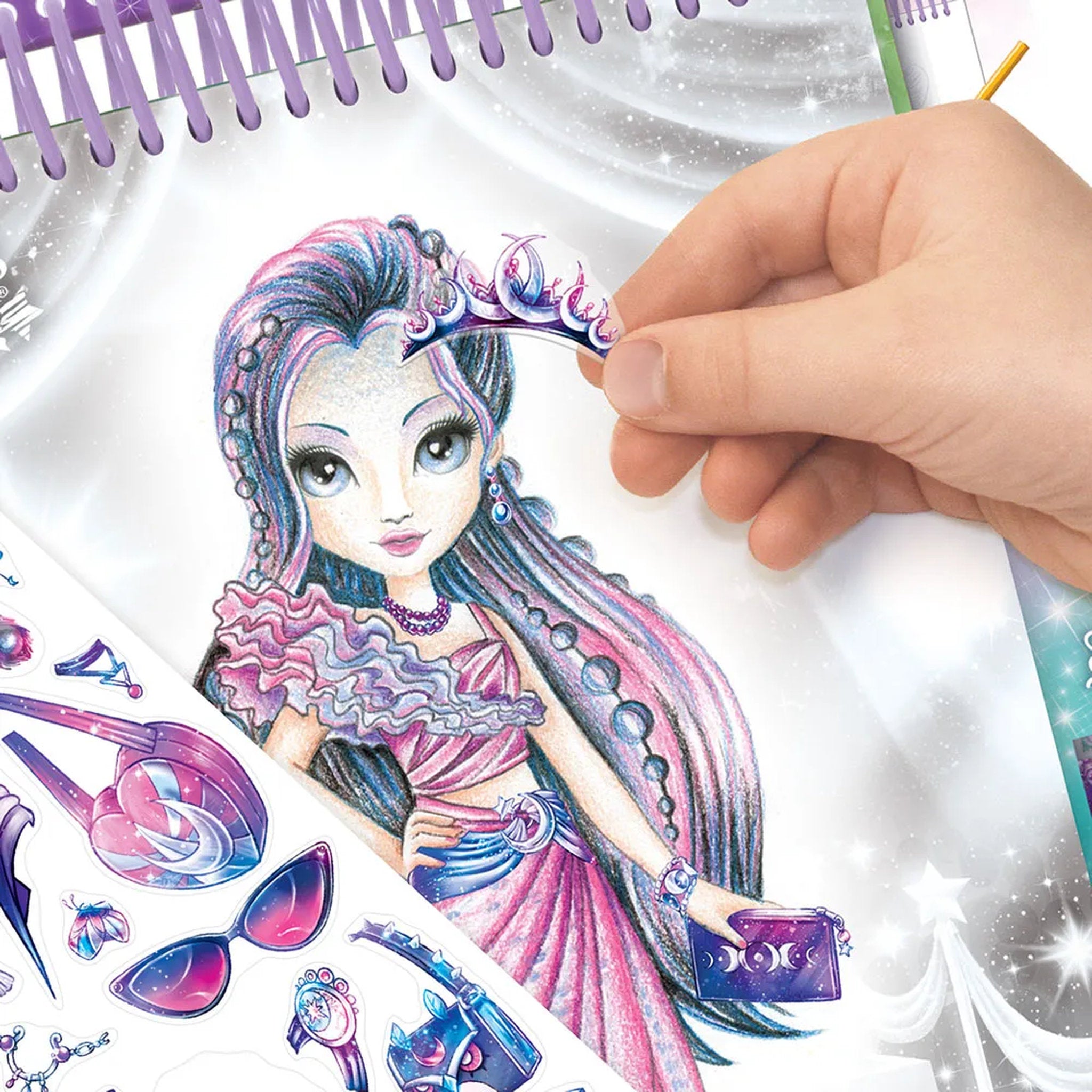 Nebulous Stars Fashion Sketchbook Astral Ball