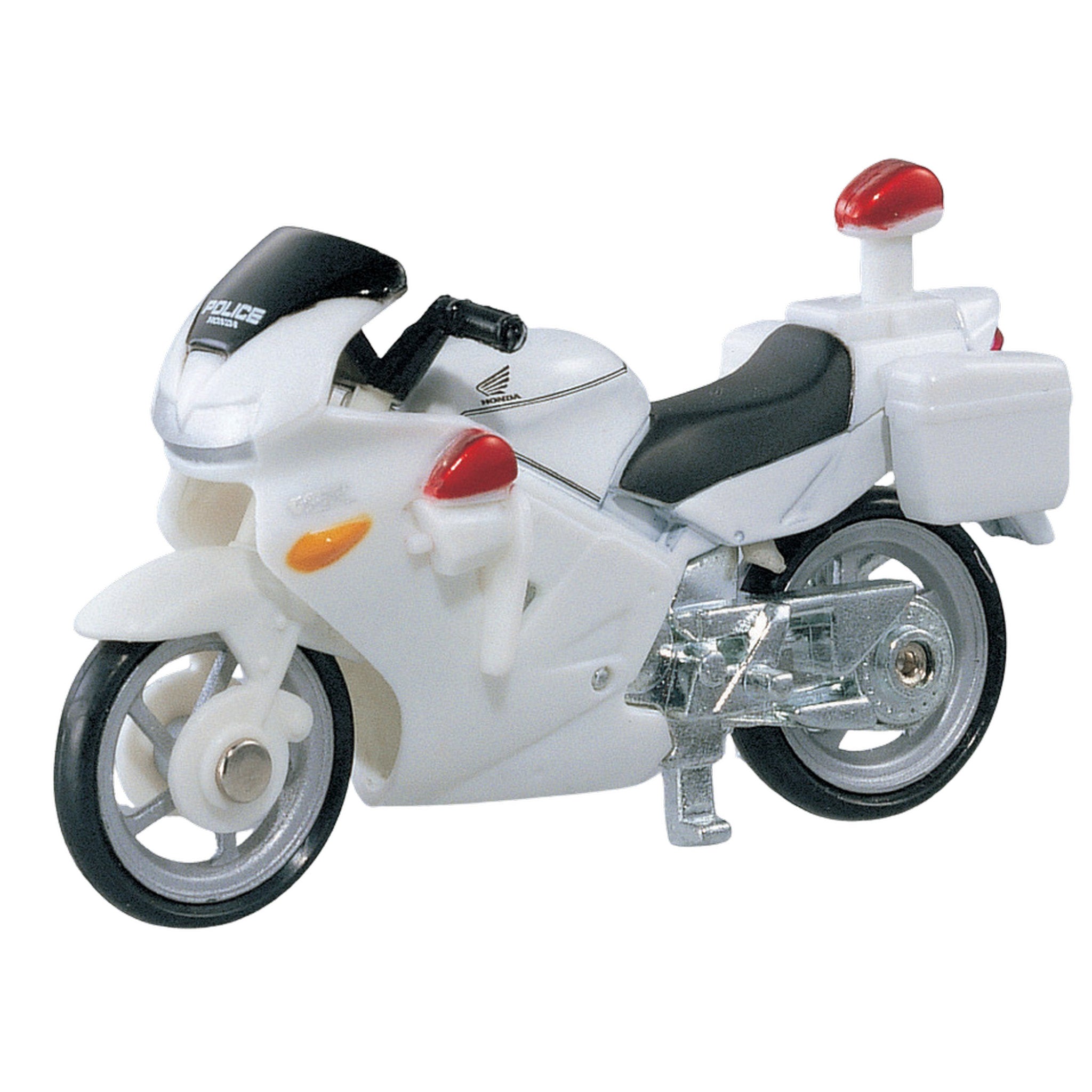 Tomica Honda VFR White Police Motorcycle #004