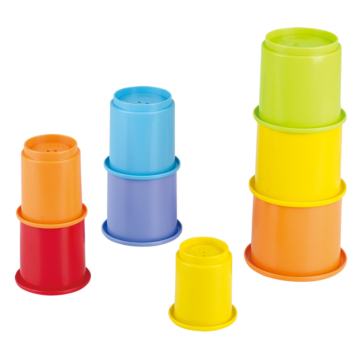 Playgo Toys Bio Rainbow Stackin Cups