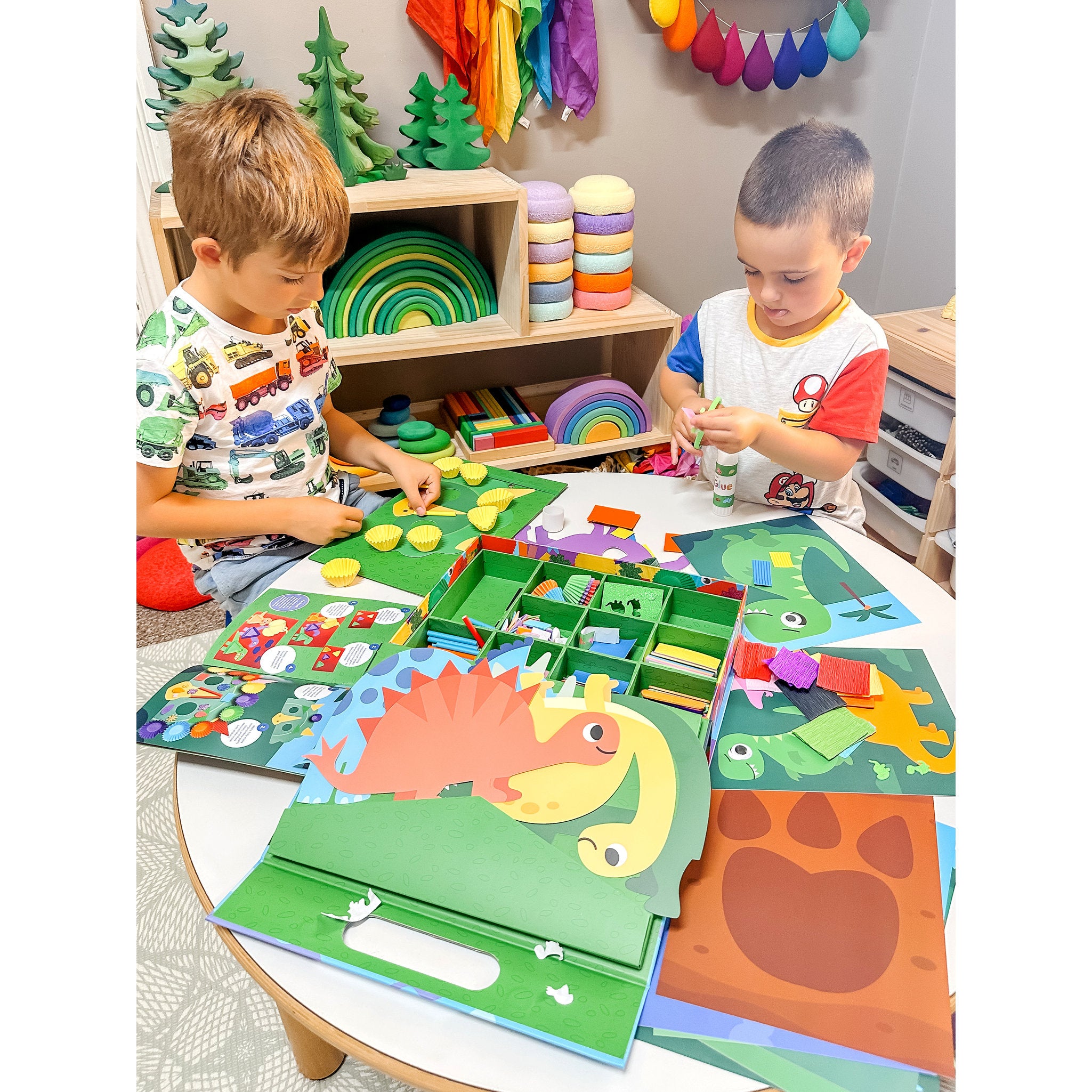 My Creative Box - Dinosaur Collage Activity Box