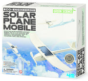4M Green Science Eco-Engineering Solar Plane Mobile