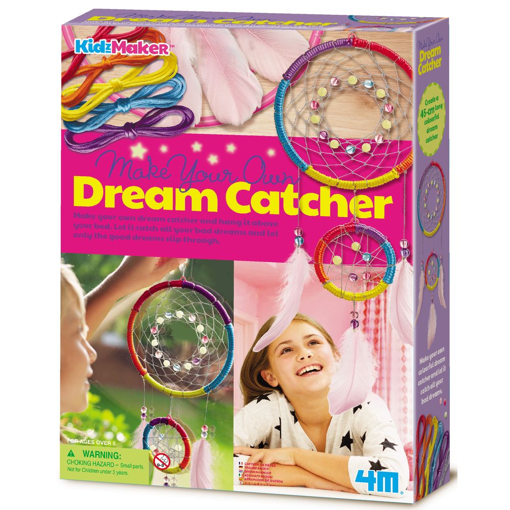 4M KidzMaker Make Your Own Dream Catcher