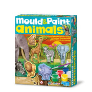 4M Mould & Paint Wildlife Animals