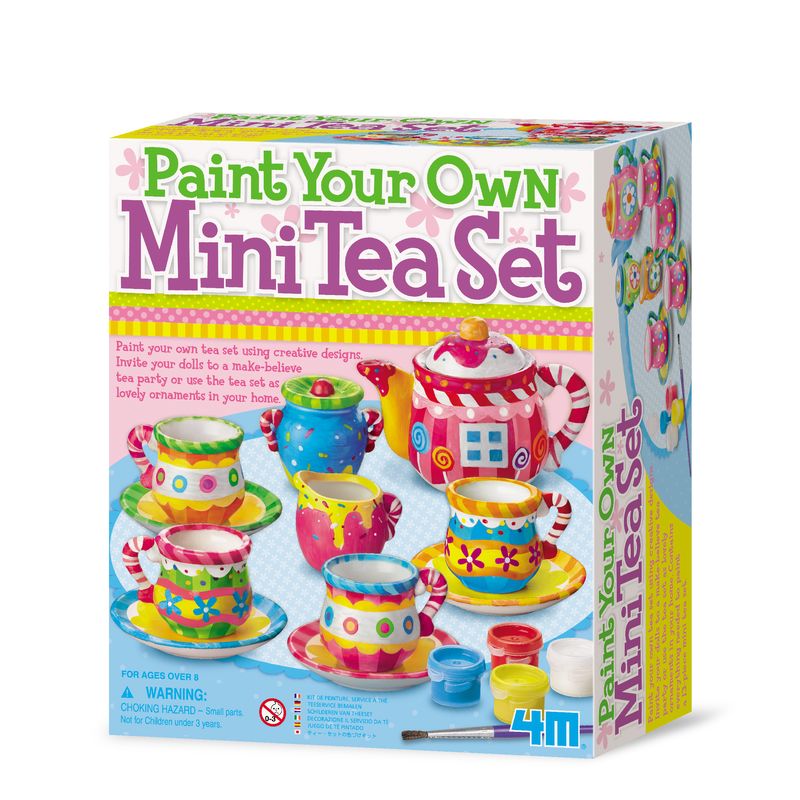 4M Paint Your Own Mini Tea Set - Toyworld Australia