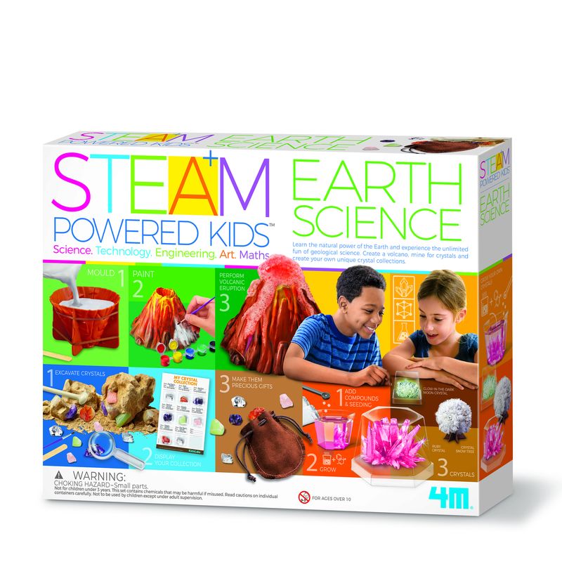 4M Steam Powered Kids Earth Science