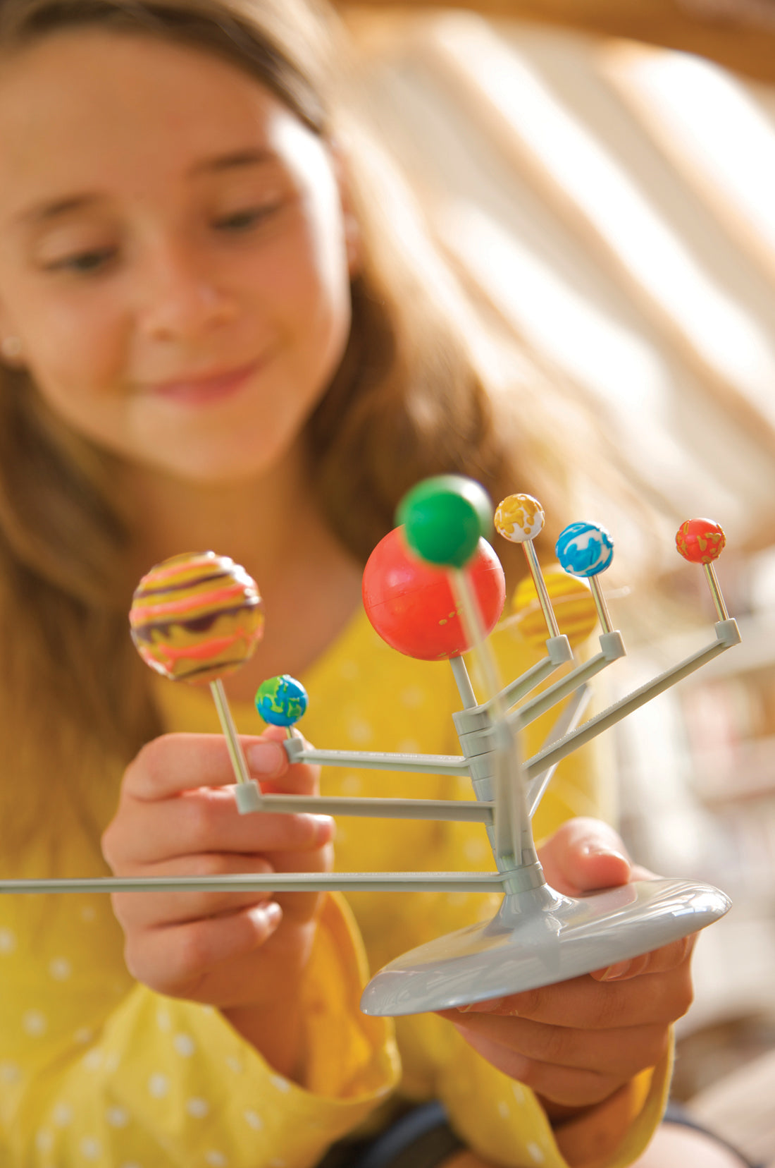 4M KidzLabs Build Your Own Solar System Planetarium Model