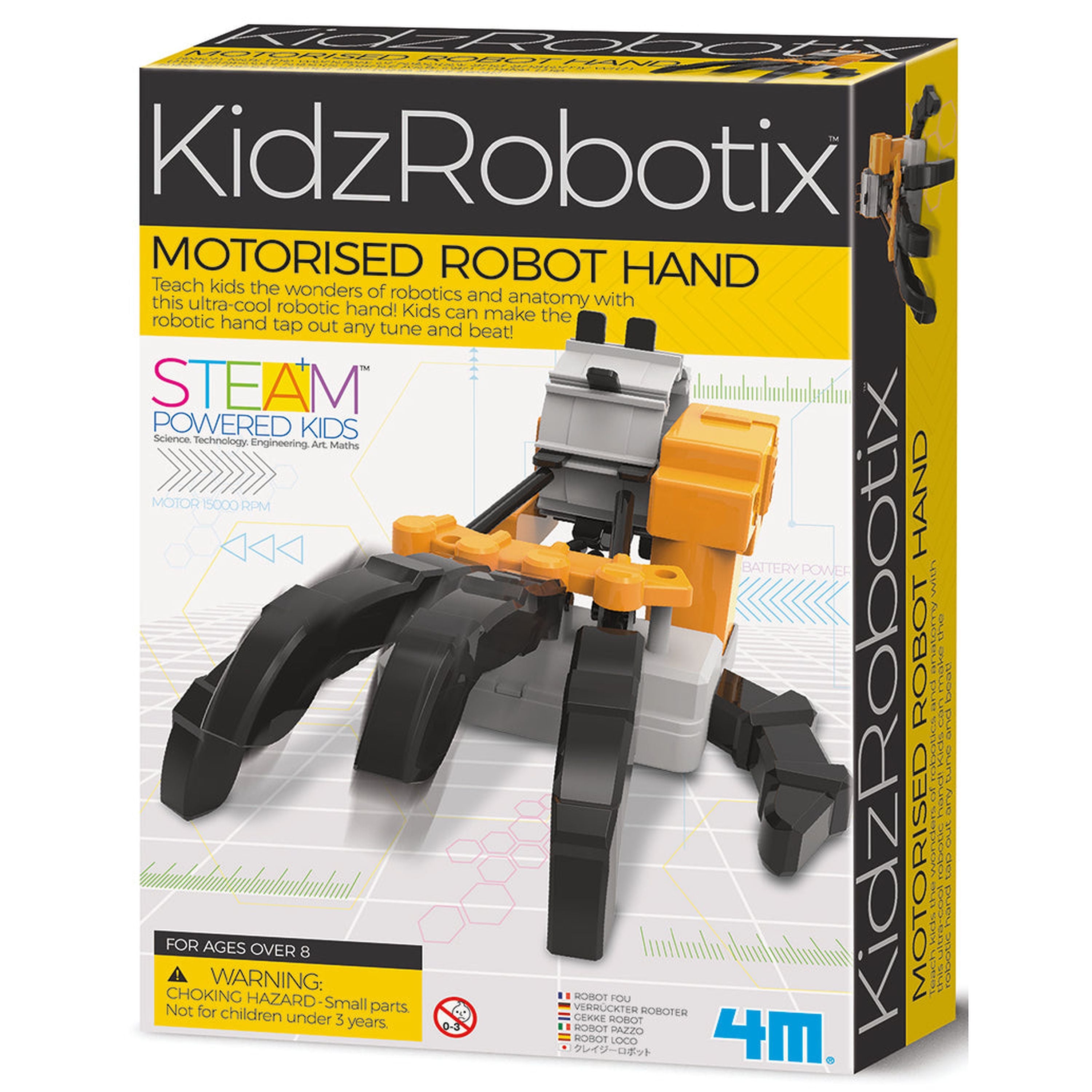 4M Steam KidzRobotix Motorised Robot Hand