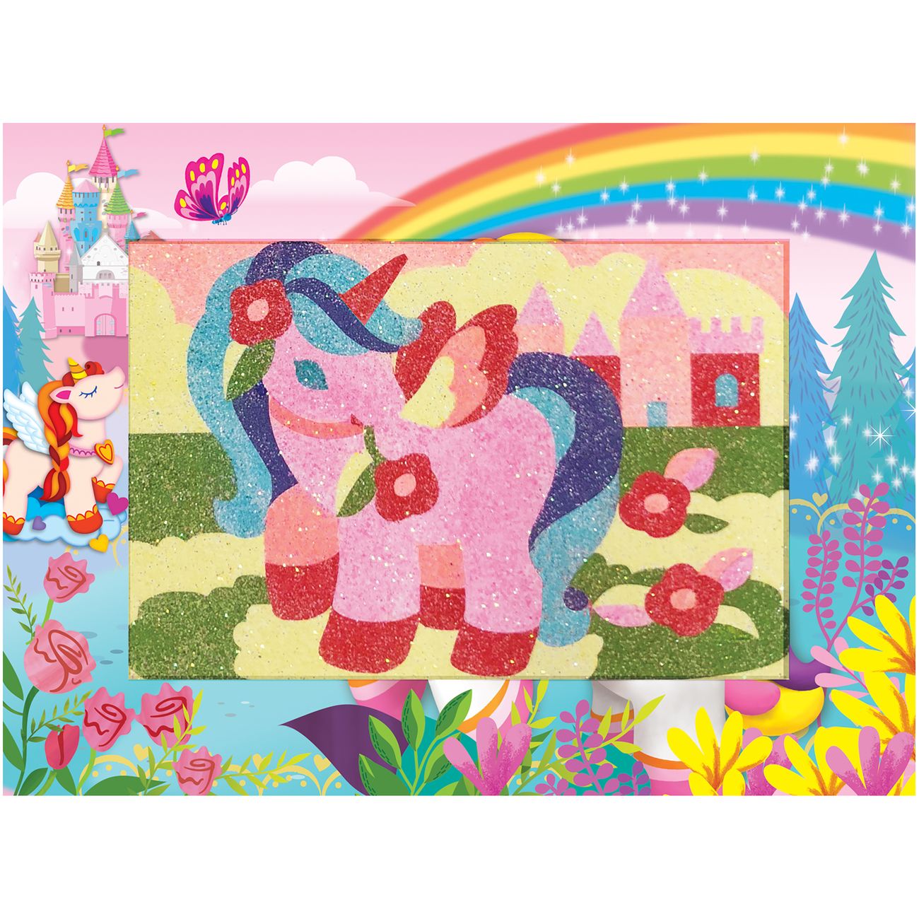 4M Glitter Sand Art My Unicorns - Toyworld Australia