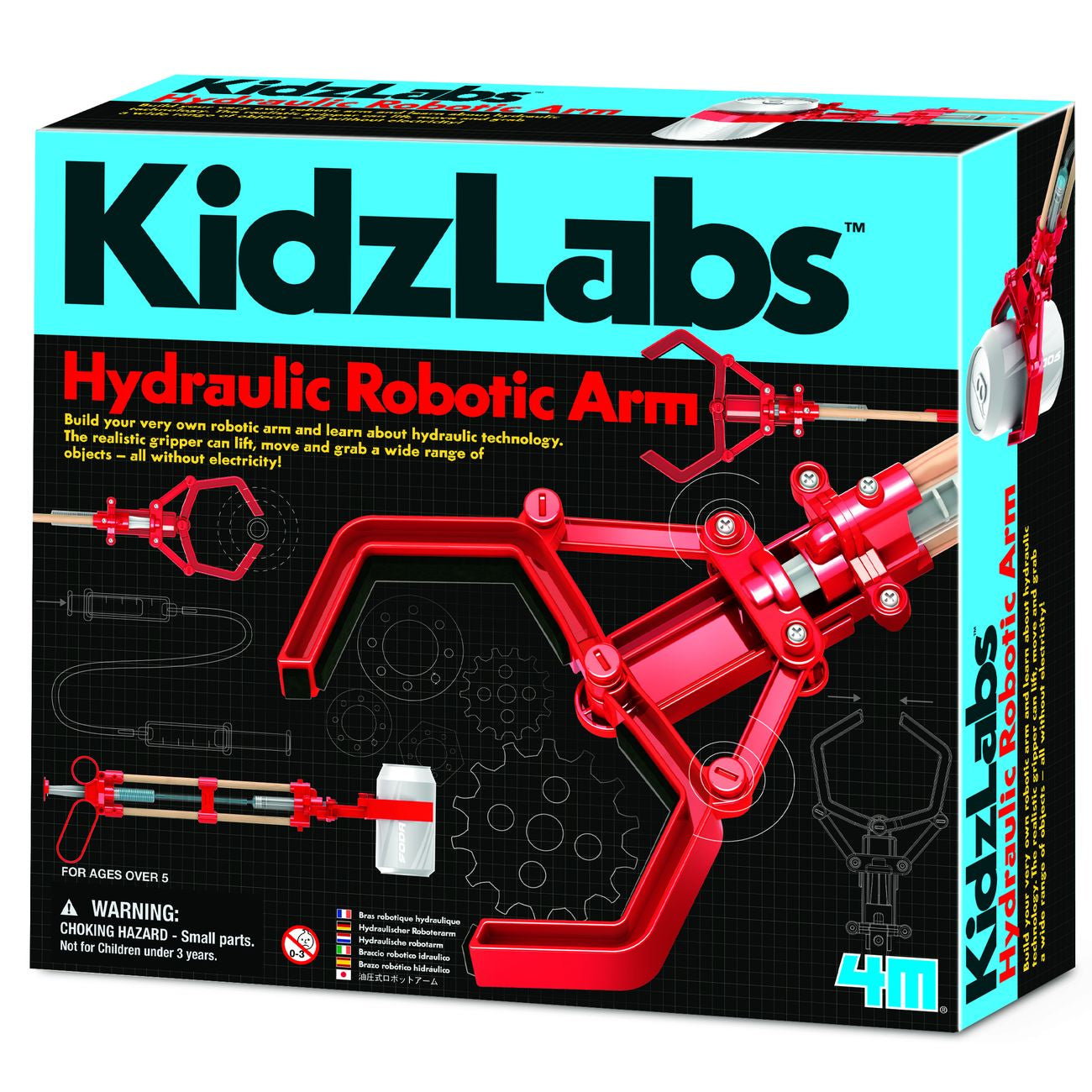 4M KidzLabs Hydraulic Robotic Arm XL